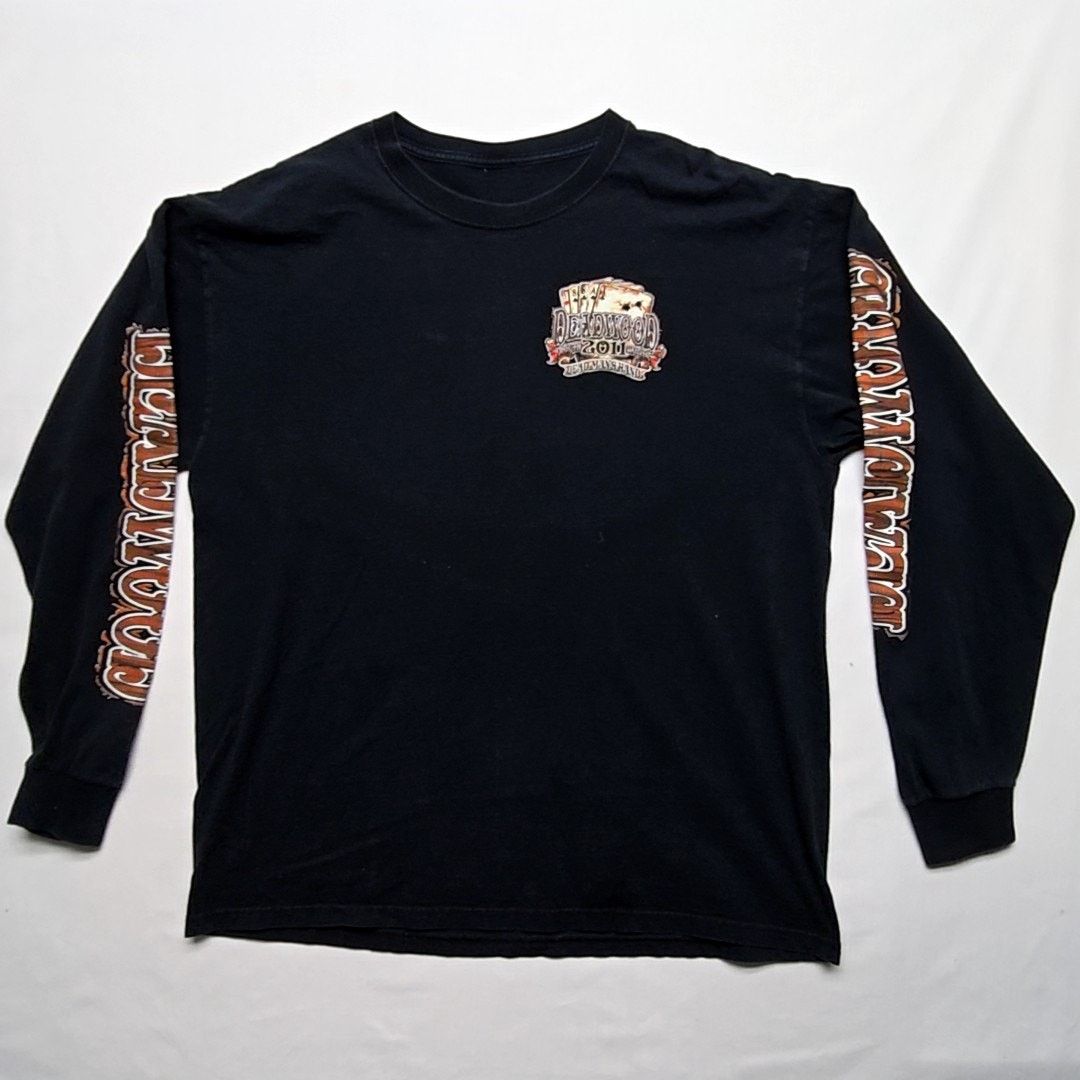 Other Deadwood South Dakota Tee Cowboy Black Motorcycle L Shirt Size US L / EU 52-54 / 3 - 6 Thumbnail