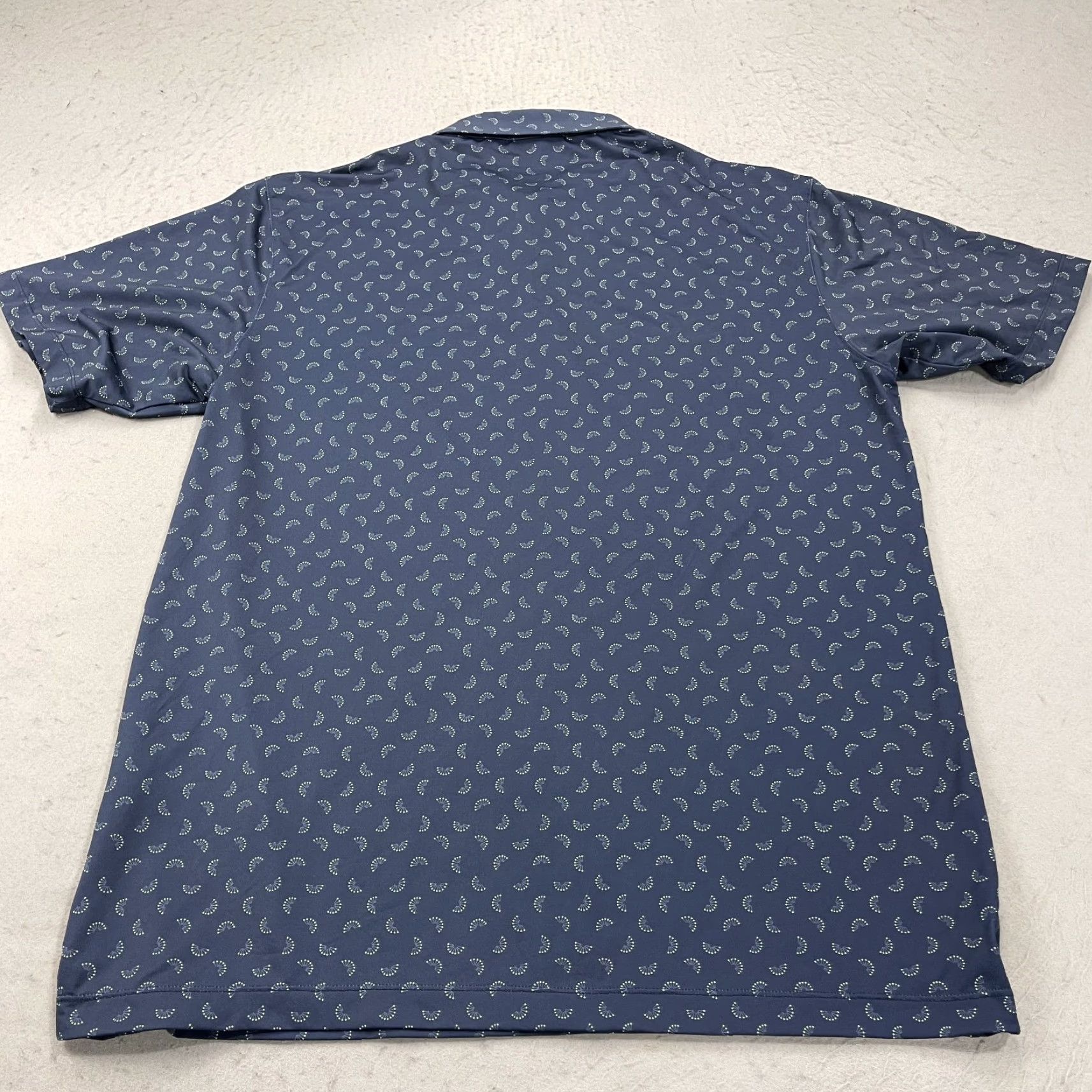 Vintage Devereux Polo Shirt Mens Large Blue Golf Polo Shirt Regular Short Sleeve Button Collared Logo Performance All Seasons Blue Size US L / EU 52-54 / 3 - 6 Thumbnail