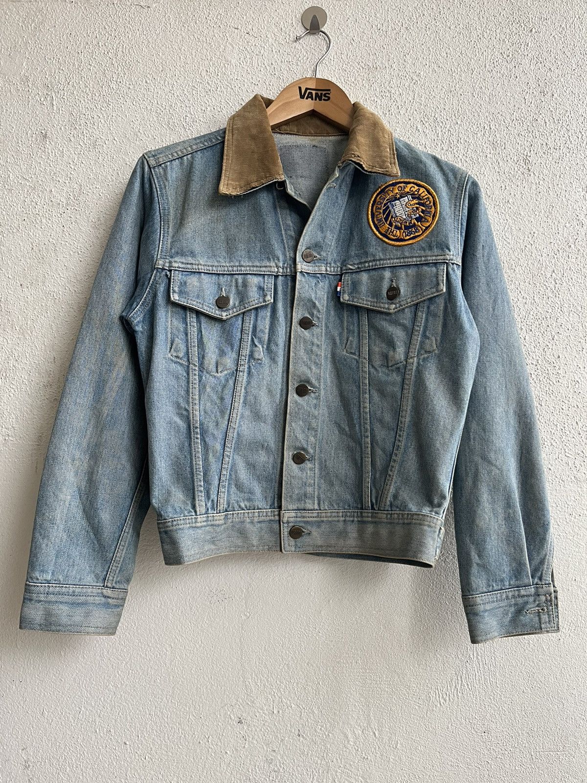 Vintage John Bull Denim Jacket Corduroy Collar Type 3
