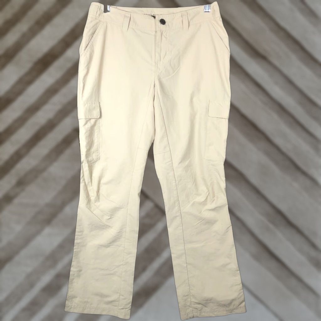 Vintage Columbia Womens Pants Tan Omni-Shade Advanced Repellency Straight Cargo 6 Short Pants Womens Tan Cargo 6P Petite* Size 28" / US 6 / IT 42 - 1 Thumbnail