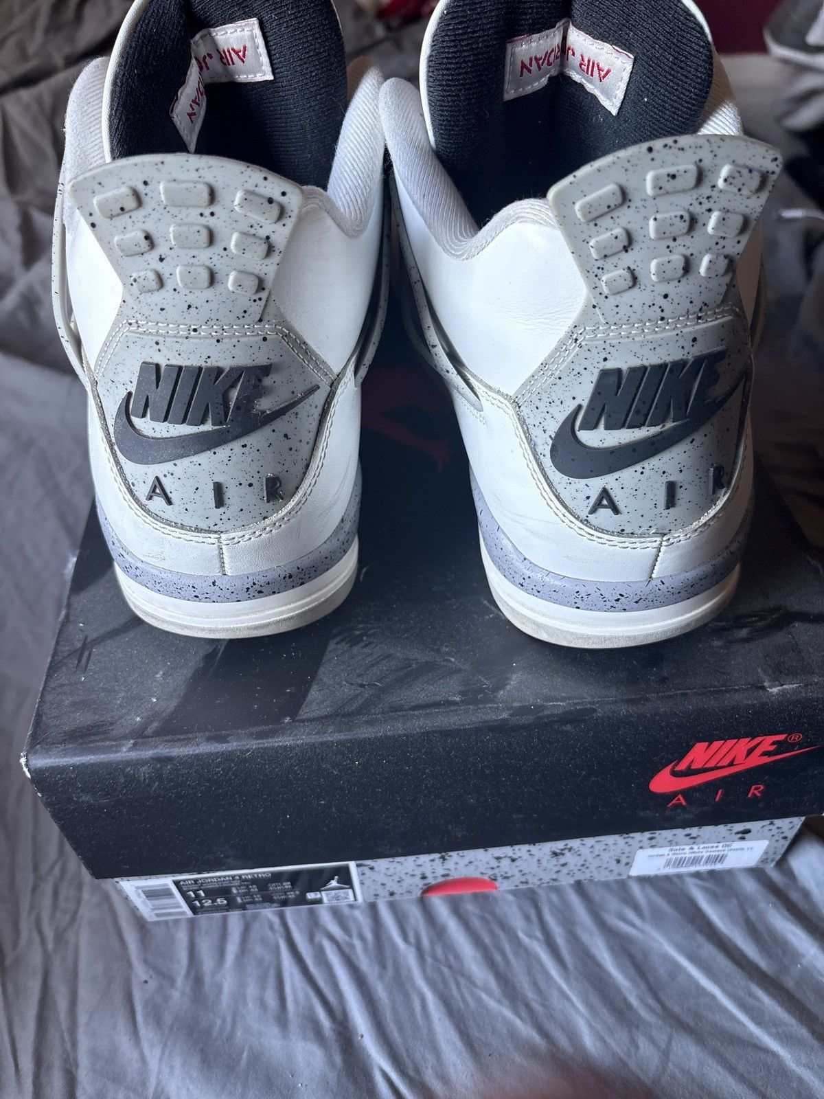 Jordan Brand 2016 Jordan 4 cement Size US 11 / EU 44 - 4 Thumbnail