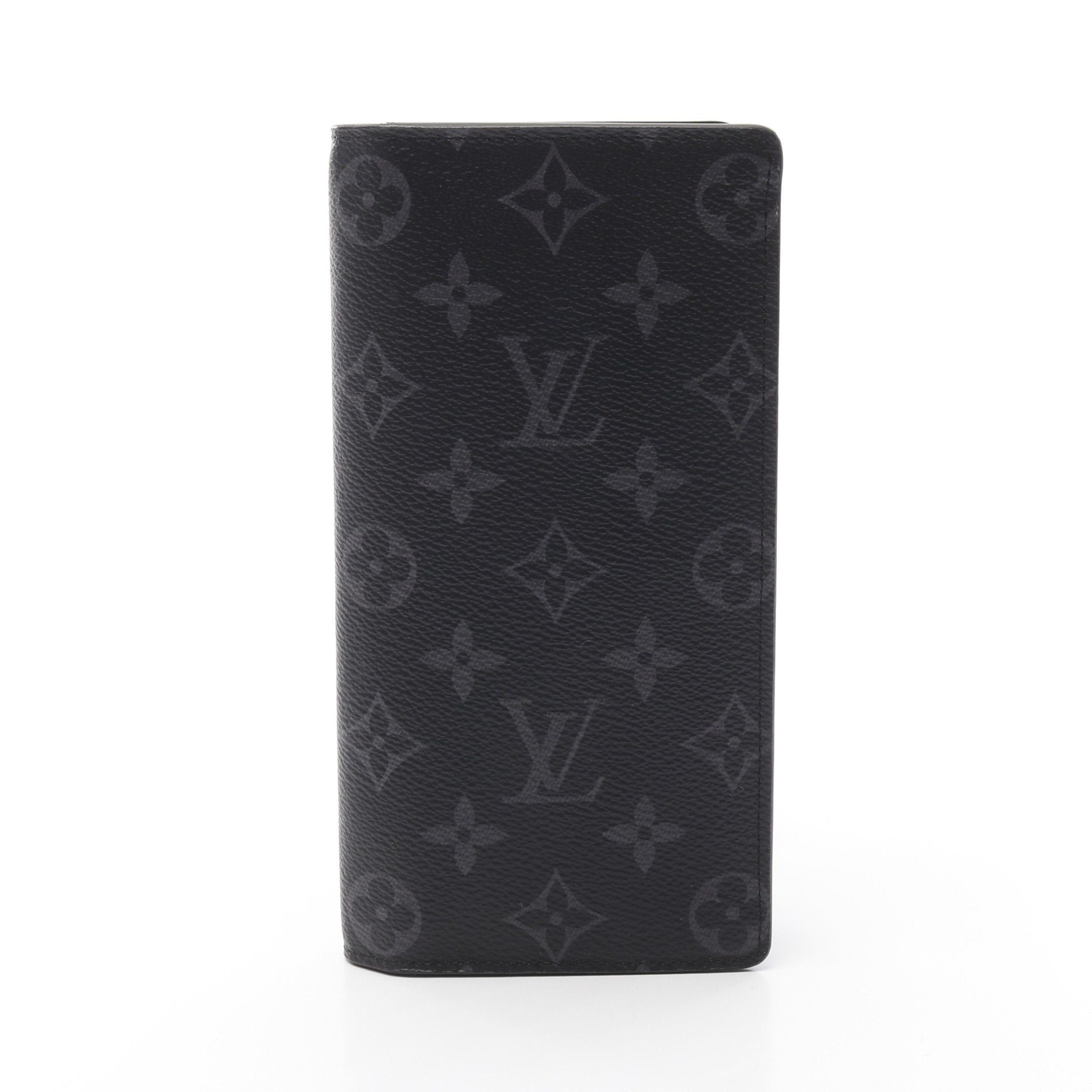 Louis Vuitton Louis Vuitton Portefeuil Brother Monogram Eclipse Bi-Fold Long Wallet Black Size ONE SIZE - 1 Thumbnail