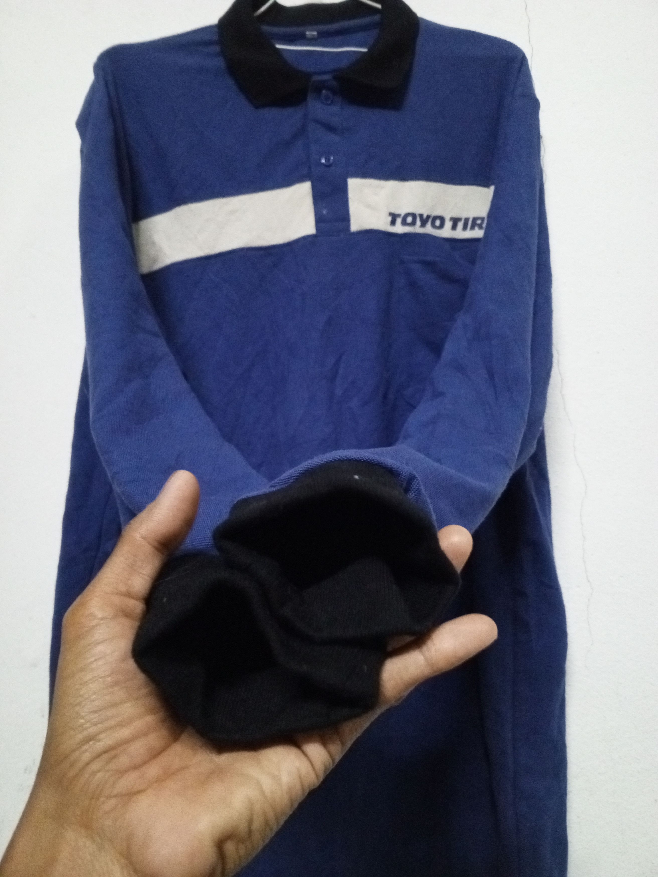 Japanese Brand TOYO TIRES LONG SLEEVE Size US L / EU 52-54 / 3 - 5 Thumbnail