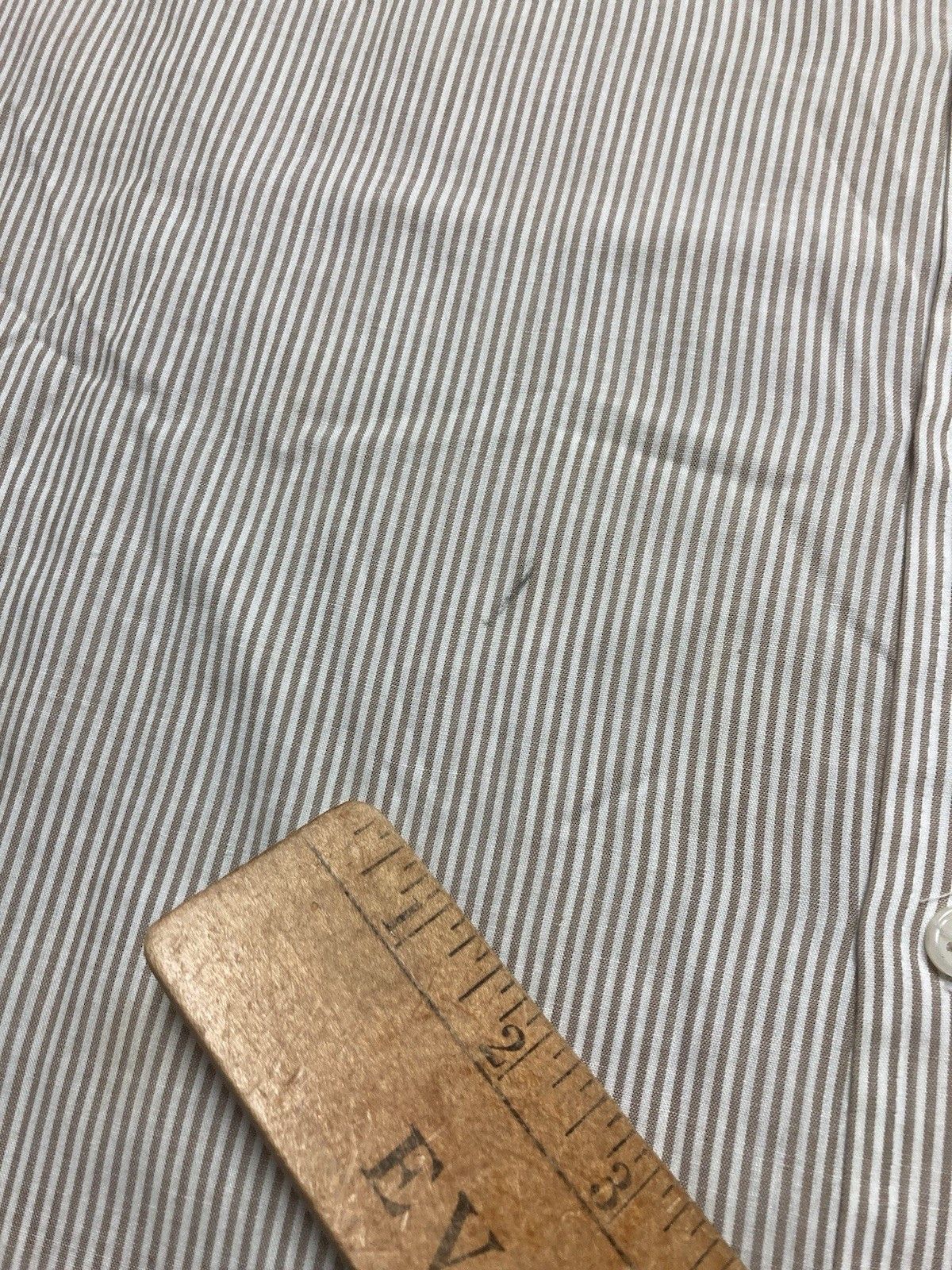 Vintage Vtg 80s button shirt Sears poly cotton pinstripe men’s XL Size US XL / EU 56 / 4 - 2 Thumbnail