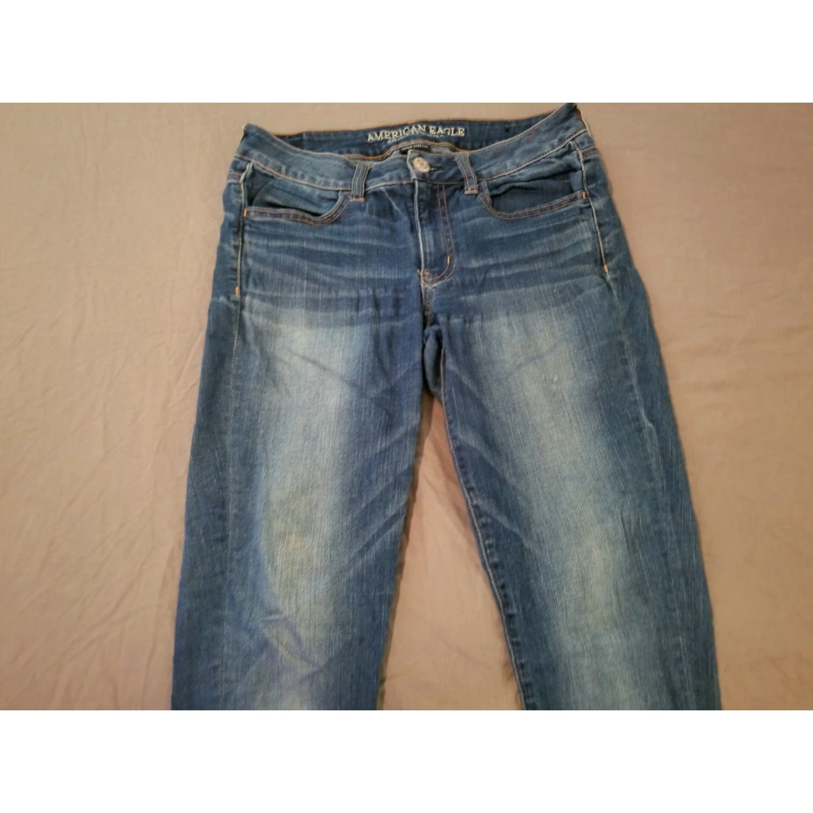 American Eagle Outfitters Womens American Eagle Outfitters Jeans Jegging Denim Blue 6 Jeans Regular XS? Size 28" / US 6 / IT 42 - 3 Thumbnail