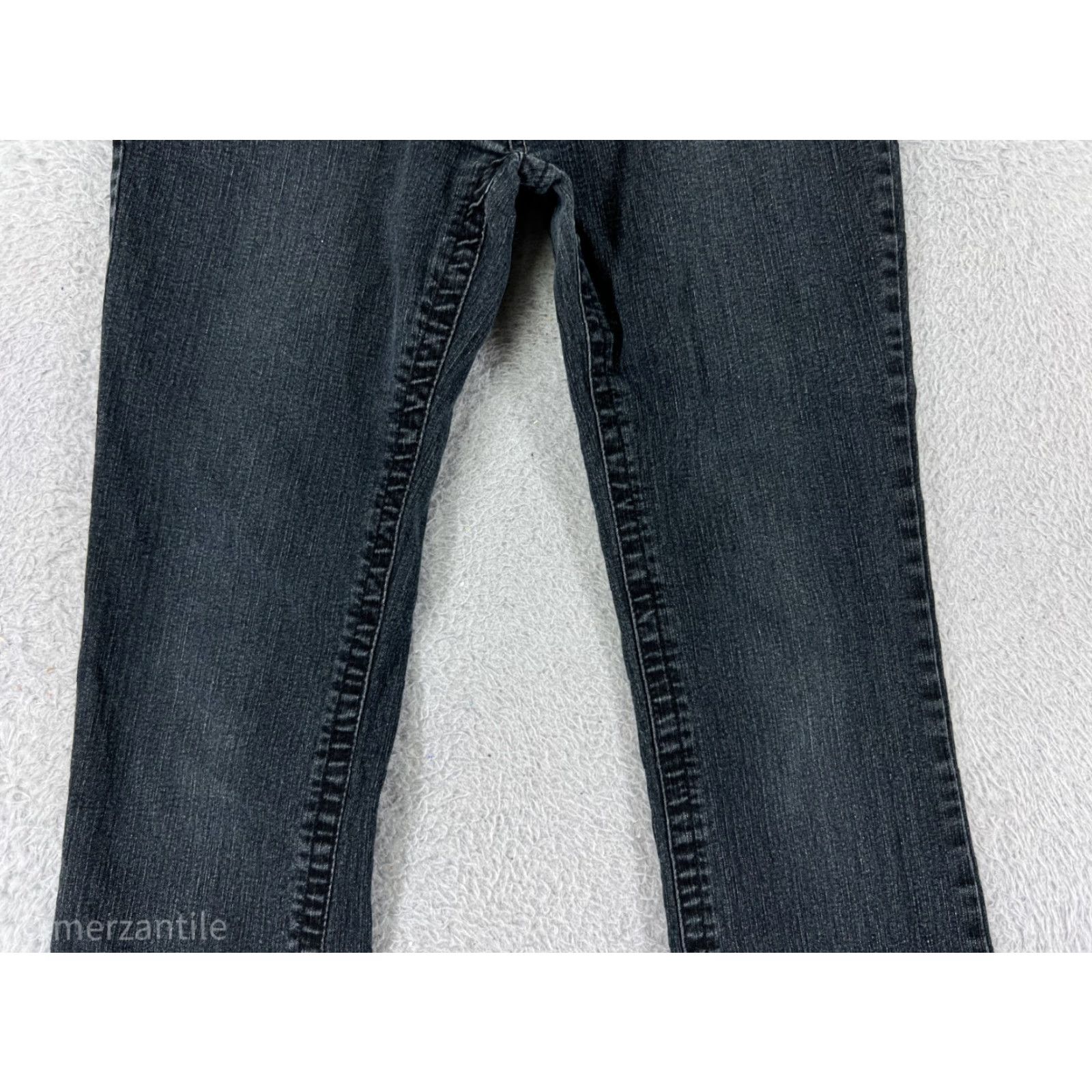 Denime Blue Plitch Women’s Jeans Pants Bootcut Stretch Embroidered Denim Size 5 Blue Size 27" / US 4 / IT 40 - 6 Thumbnail