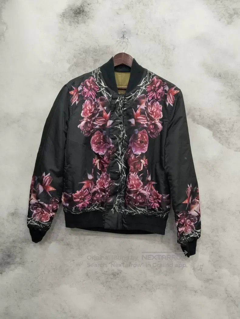 Givenchy Givenchy Thorny Rose Double-sided Jacket Size US M / EU 48-50 / 2 - 1 Thumbnail