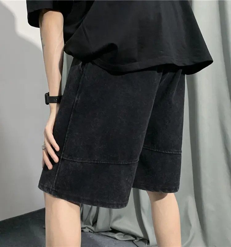 Japanese Brand × Jean Casual loose washed denim shorts Size US 32 / EU 48 - 5 Thumbnail