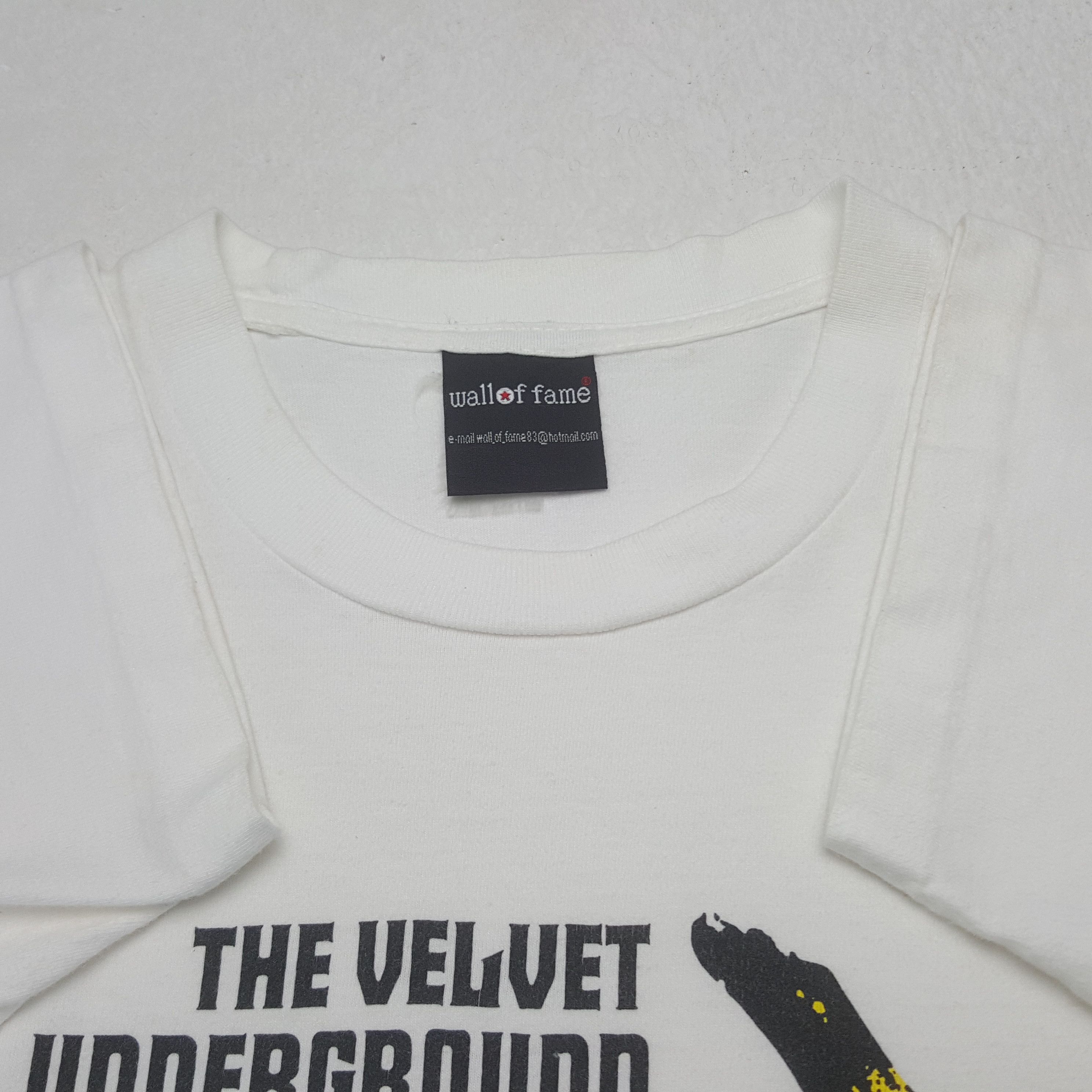 Andy Warhol Vintage Andy Warhol The Velvet Underground Tshirt C294N58 Size US S / EU 44-46 / 1 - 4 Thumbnail