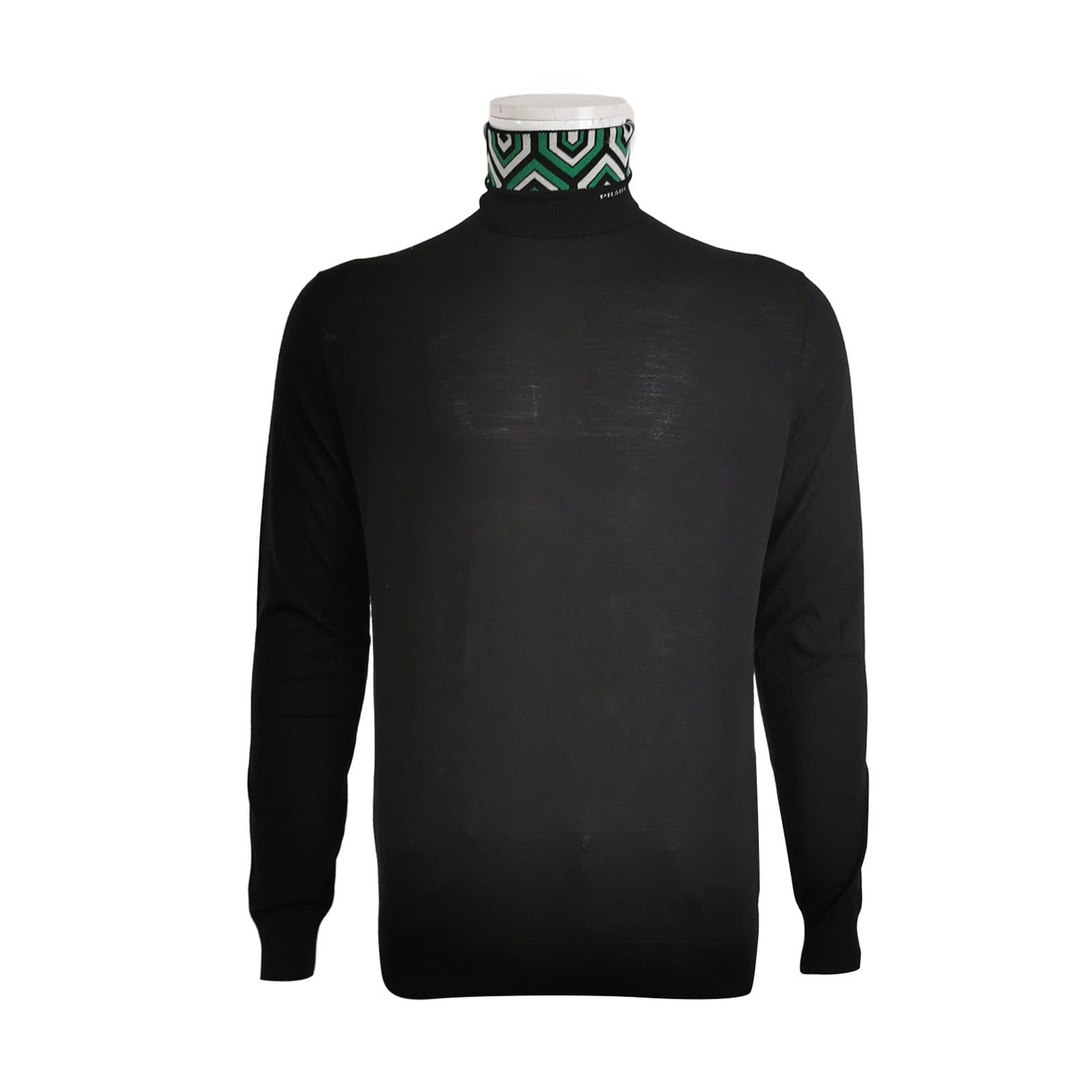 Prada Prada Geometric Collar Turtleneck Sweater Size 50 Size US M / EU 48-50 / 2 - 1 Thumbnail