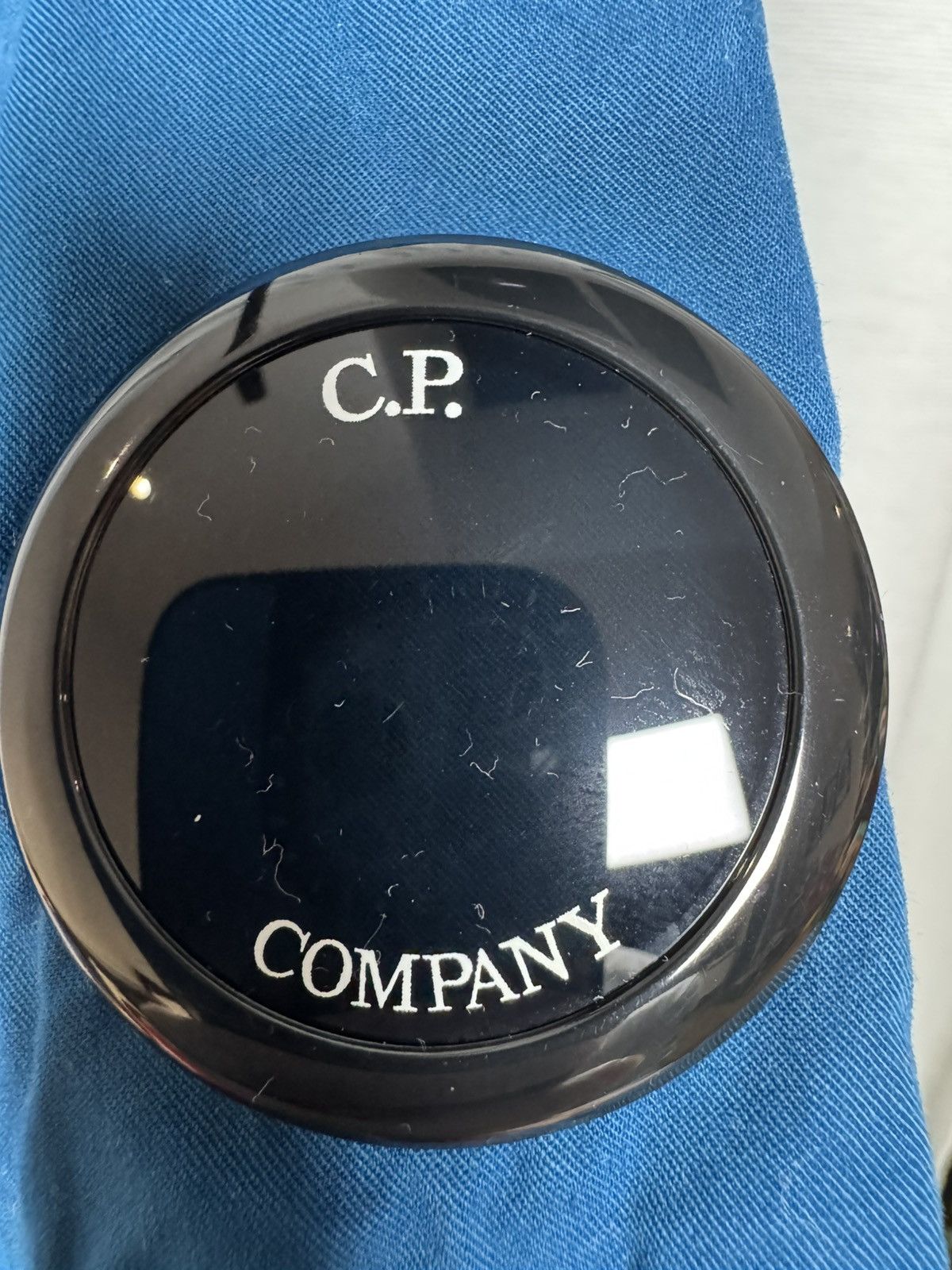 C.P. Company C.P. Company Lens Overshirt Blue Size 14Y Fits Mens XS Size US XXS / EU 40 - 11 Thumbnail