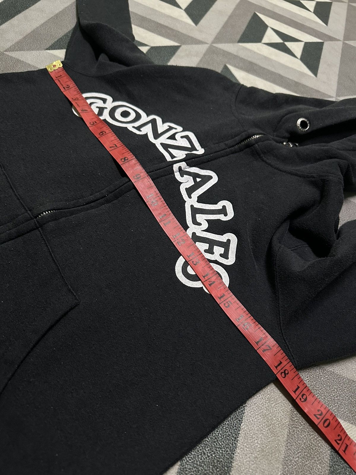 Japanese Brand Mark gonzales x back number zipper hoodie Size US M / EU 48-50 / 2 - 8 Thumbnail