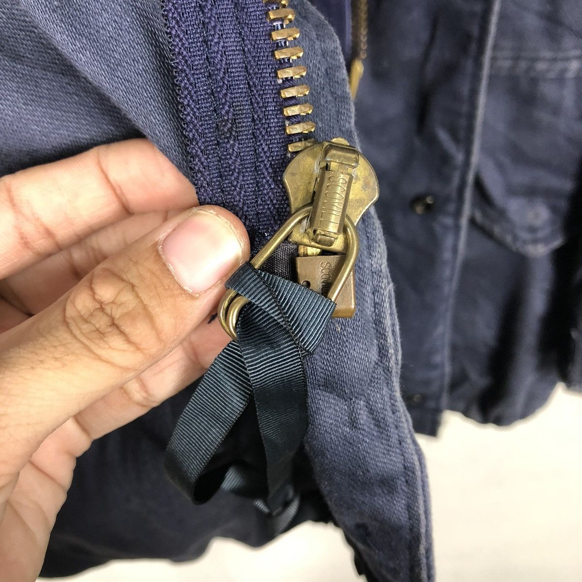 Alpha Industries 🔥VINTAGE HUNTING BIKER JACKET ALPHA INDUSTRIES USA CARGO Size US S / EU 44-46 / 1 - 18 Thumbnail