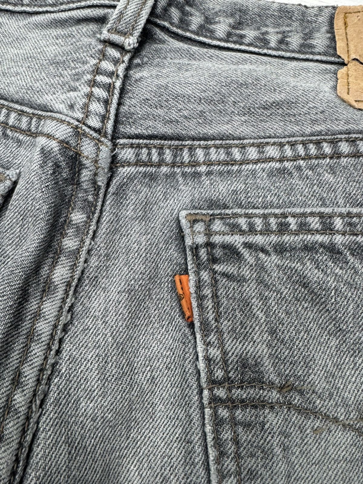 Levi's × Vintage Vintage 90s Levis Orange Tab Distressed Denim Pant Jeans Size US 36 / EU 52 - 4 Thumbnail