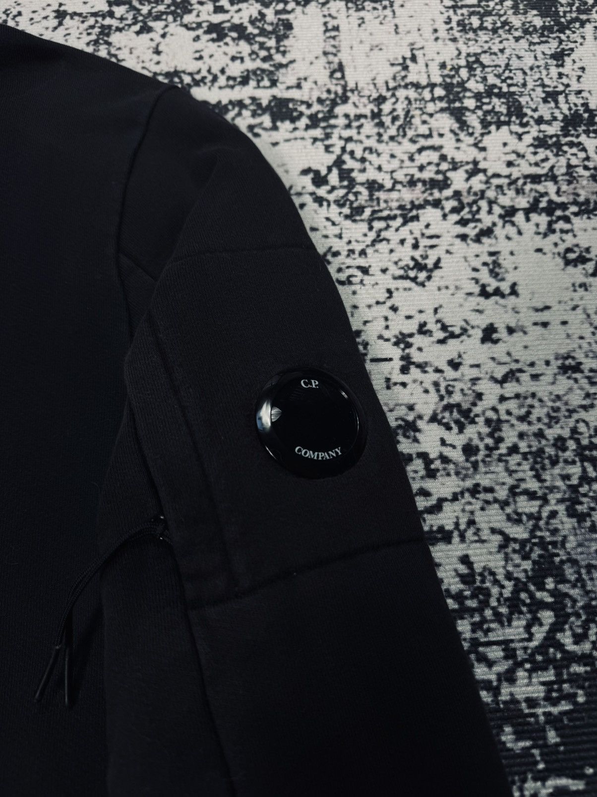 C.P. Company × Massimo Osti Cp Company Sweatshirt crewneck black S vintage washed Size US S / EU 44-46 / 1 - 3 Thumbnail