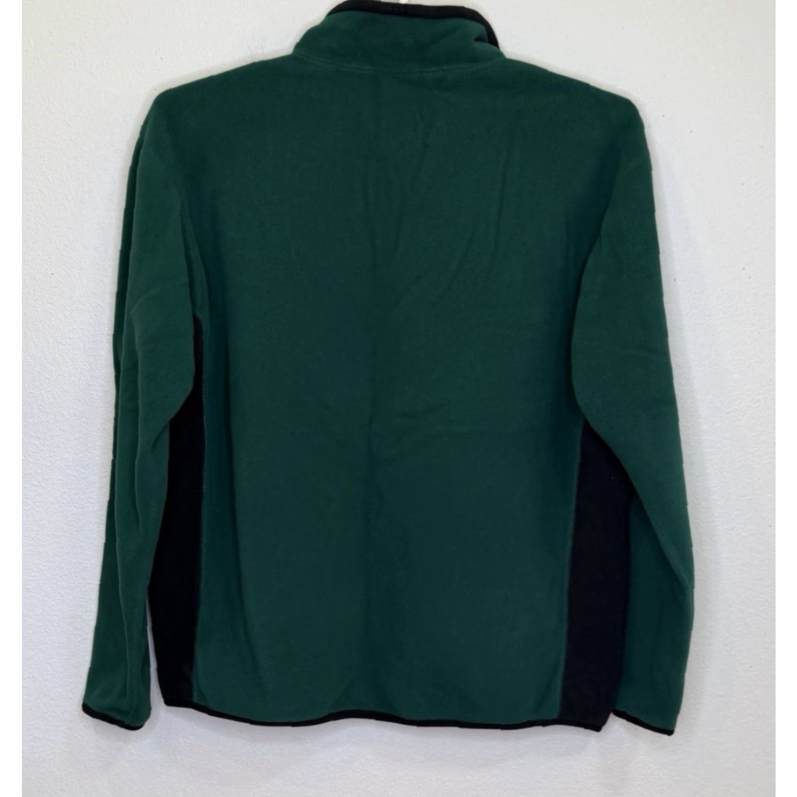 Vintage Fayettechill Sweatshirt Mens Large Green 1/4 Zip Fleece Pockets Trim Size US L / EU 52-54 / 3 - 5 Thumbnail