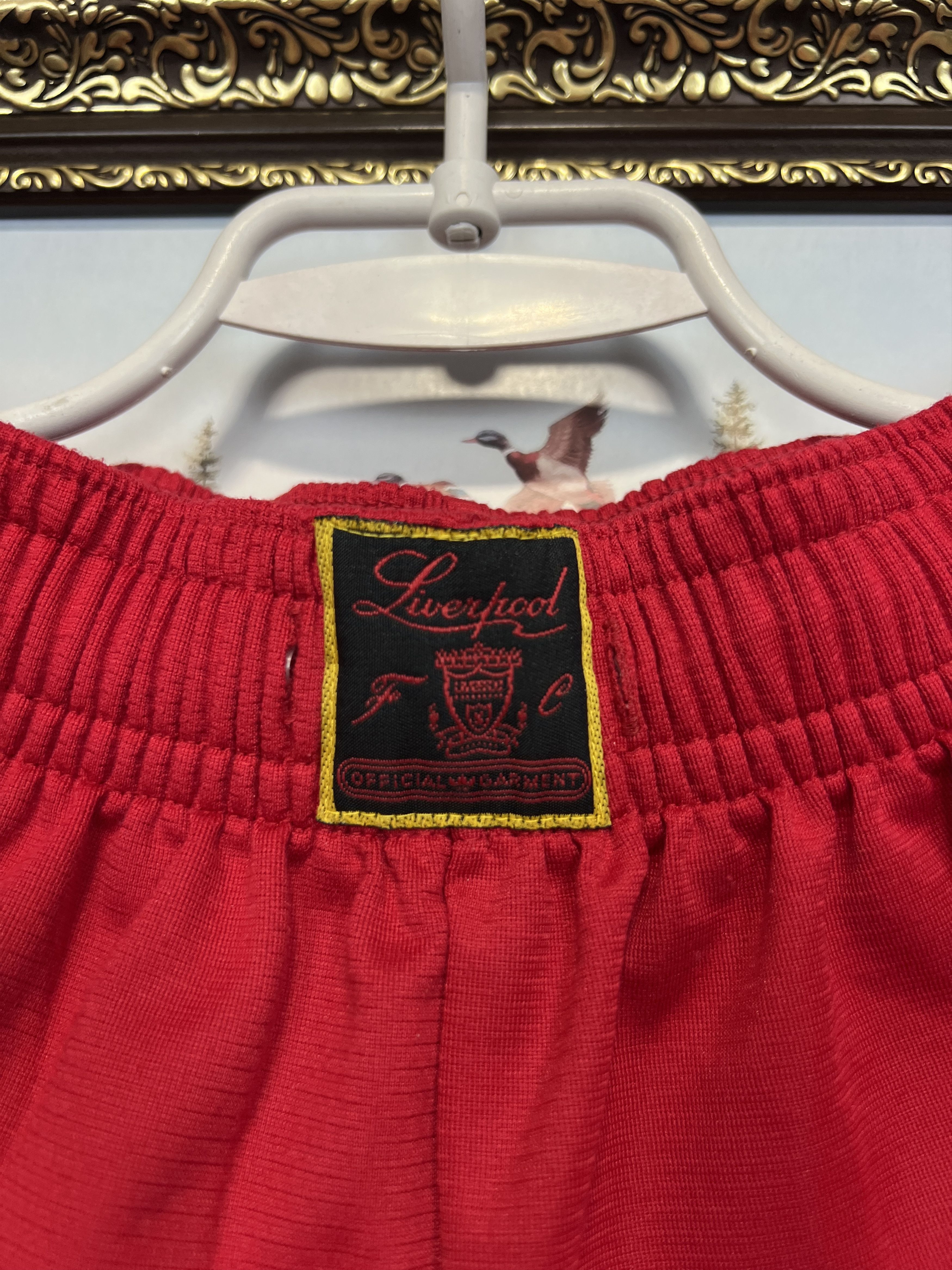 Adidas Vintage 90's Adidas Liverpool Football Shorts Soccer Rare Size US 32 / EU 48 - 8 Thumbnail