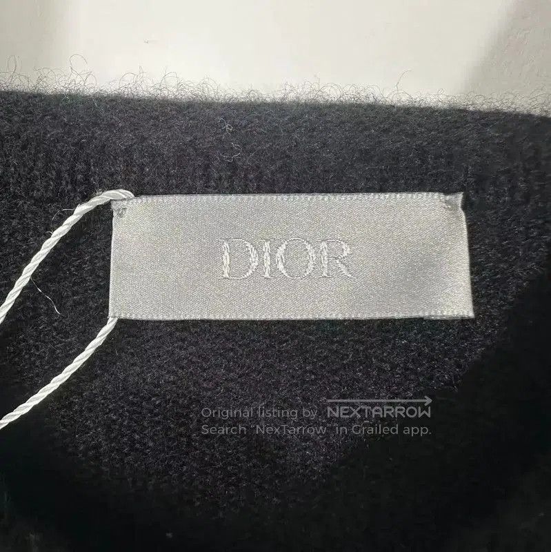 Dior Dior Men's Black Cashmere Blend Pullover Sweater . Size US S / EU 44-46 / 1 - 4 Thumbnail