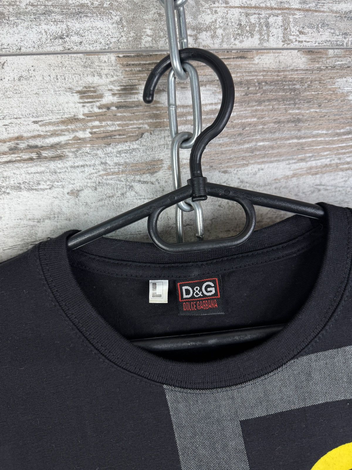 Dolce & Gabbana Mens Vintage Dolce & Gabbana t-shirt tee luxury black Size US L / EU 52-54 / 3 - 7 Thumbnail