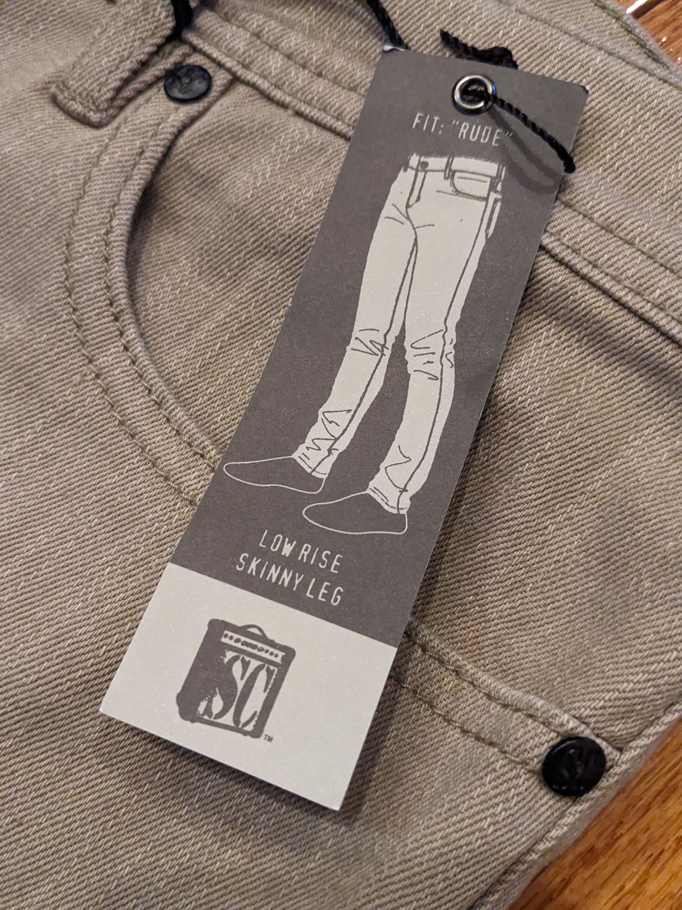 Designer × Hot Topic Social Collision Hot Topic 40x30 Rude Low Rise Skinny Leg Size US 40 / EU 56 - 3 Thumbnail