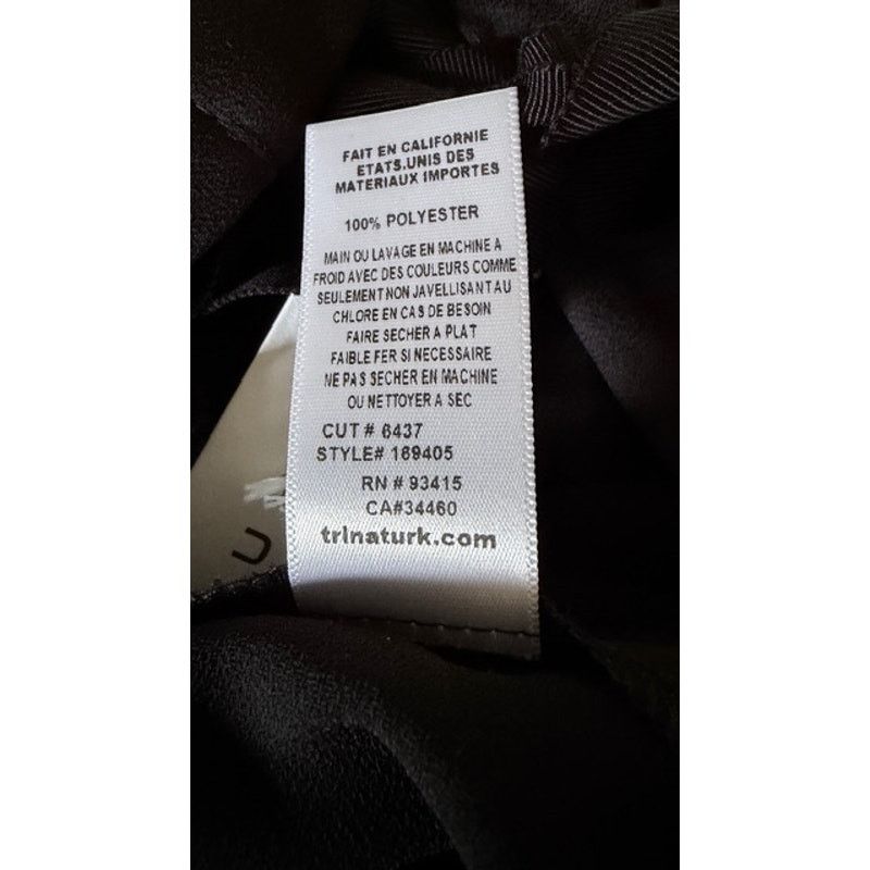 Trina Turk Trina Turk Ruffle Cropped Bolero Black Evening Jacket Size S / US 4 / IT 40 - 8 Thumbnail