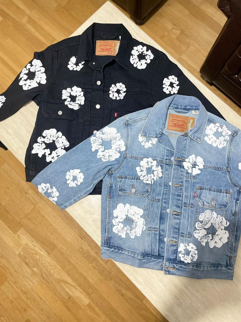 DENIM TEARS o1tm1un1i0124 Jacket in Black Size US M / EU 48-50 / 2 - 1 Preview