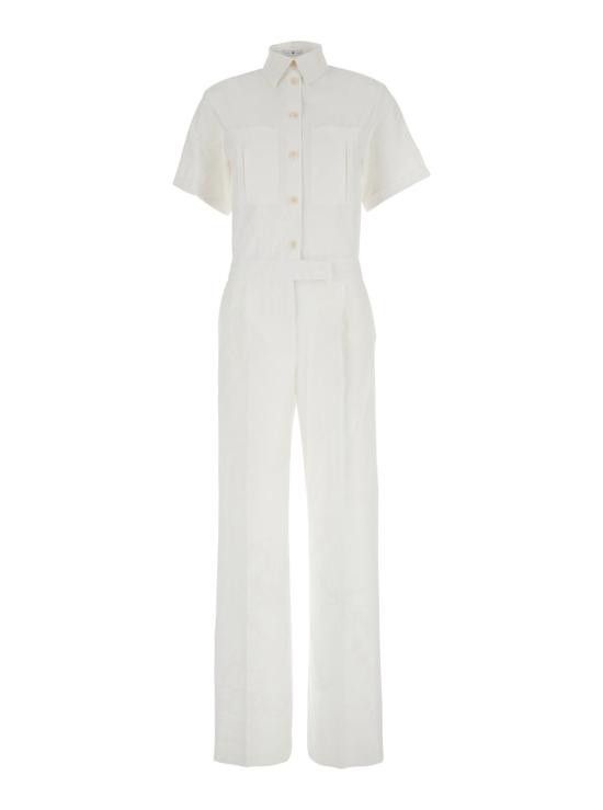 PT Torino PT TORINO Women Jumpsuits TW7SGS030STDVX010010 White Size 28" / US 6 / IT 42 - 1 Thumbnail