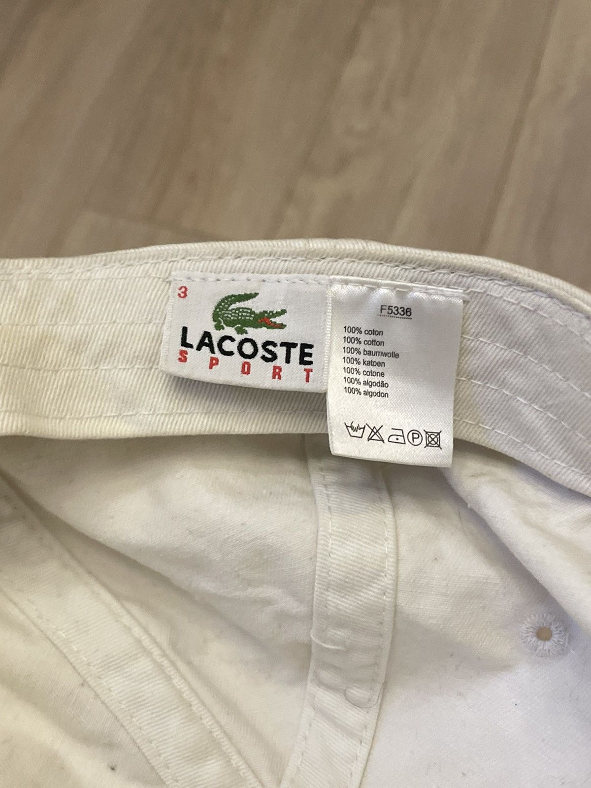 Lacoste Lacoste vintage big logo cap hat Size ONE SIZE - 11 Thumbnail