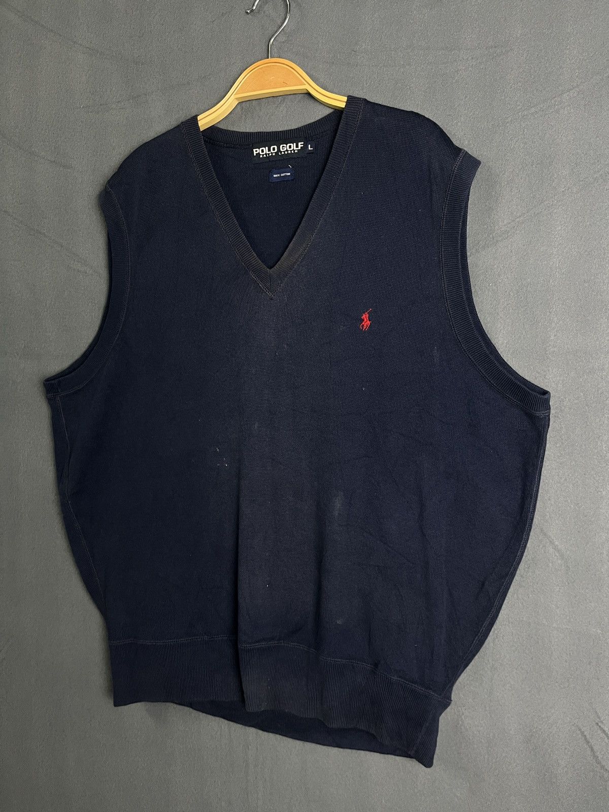 Polo Ralph Lauren × RLX Ralph Lauren × Vintage Polo Golf Ralph Lauren Large Sweater Vest Size US L / EU 52-54 / 3 - 4 Thumbnail