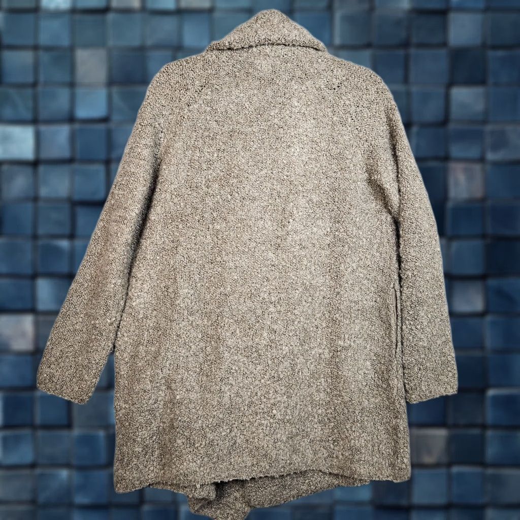 Joie JOIE Cardigan Womens Brown Beige Boucle Open Front Pockets Sz S Knit Regular V-Neck Solid Modern Fashion Sweater Size S / US 4 / IT 40 - 1 Thumbnail