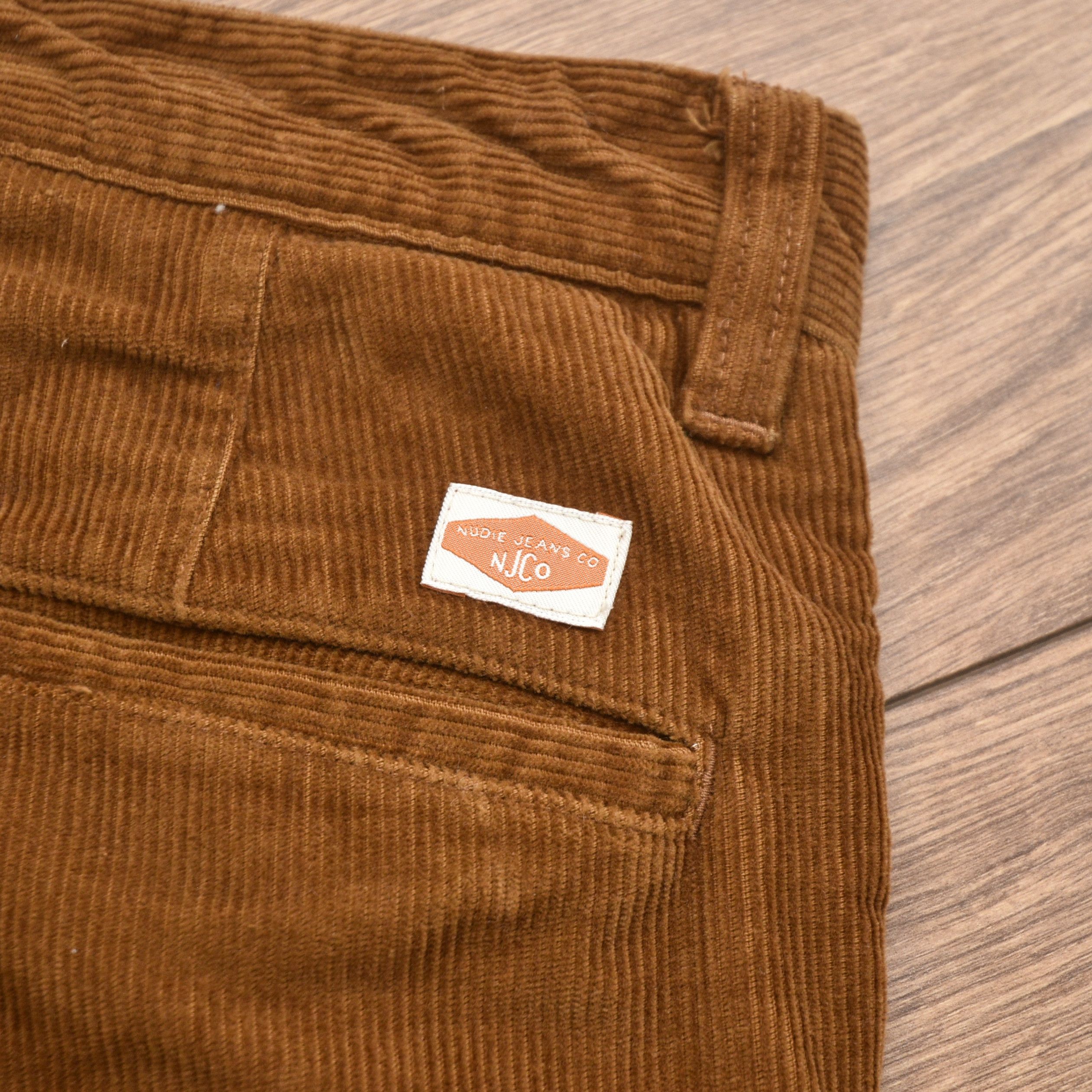 Nudie Jeans Nudie Jeans Co Easy Alvin Oak Corduroy Pants Brown W33 L32 Size US 33 - 9 Thumbnail