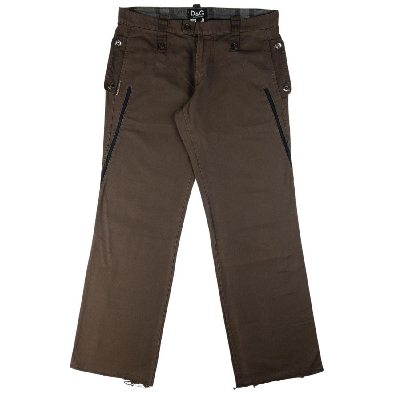 Dolce & Gabbana Vintage Dolce & Gabbana Button Detail Trousers Size W35 Size US 35 - 2 Thumbnail