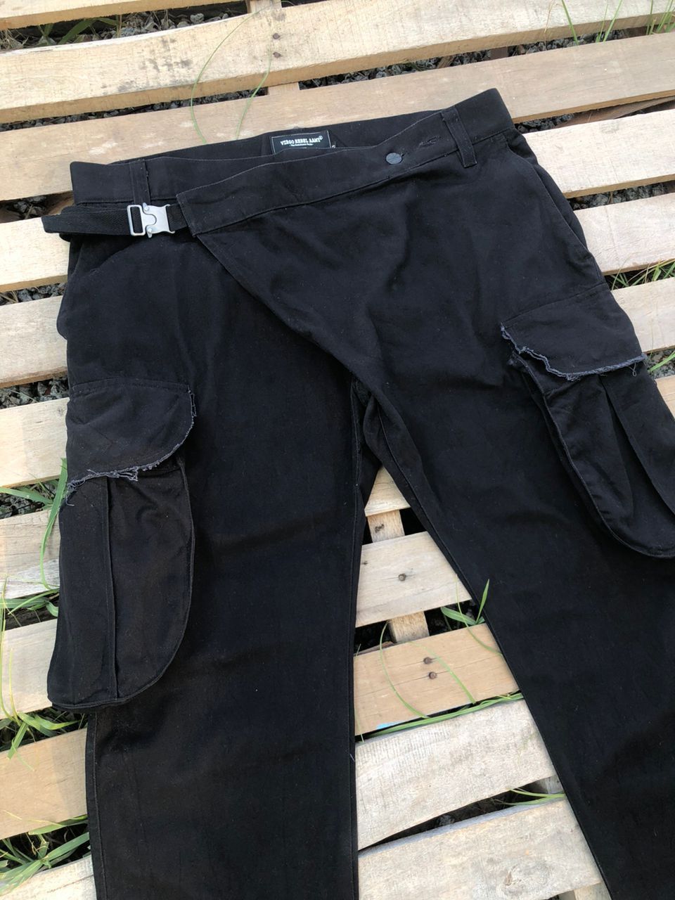 Japanese Brand Virgo Rebel Aamy Trousers Pants Bondage Punk Size US 34 / EU 50 - 3 Thumbnail