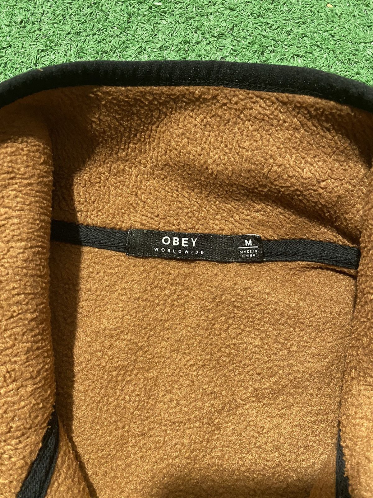 Obey Obey sherpa half zip Size US M / EU 48-50 / 2 - 3 Thumbnail