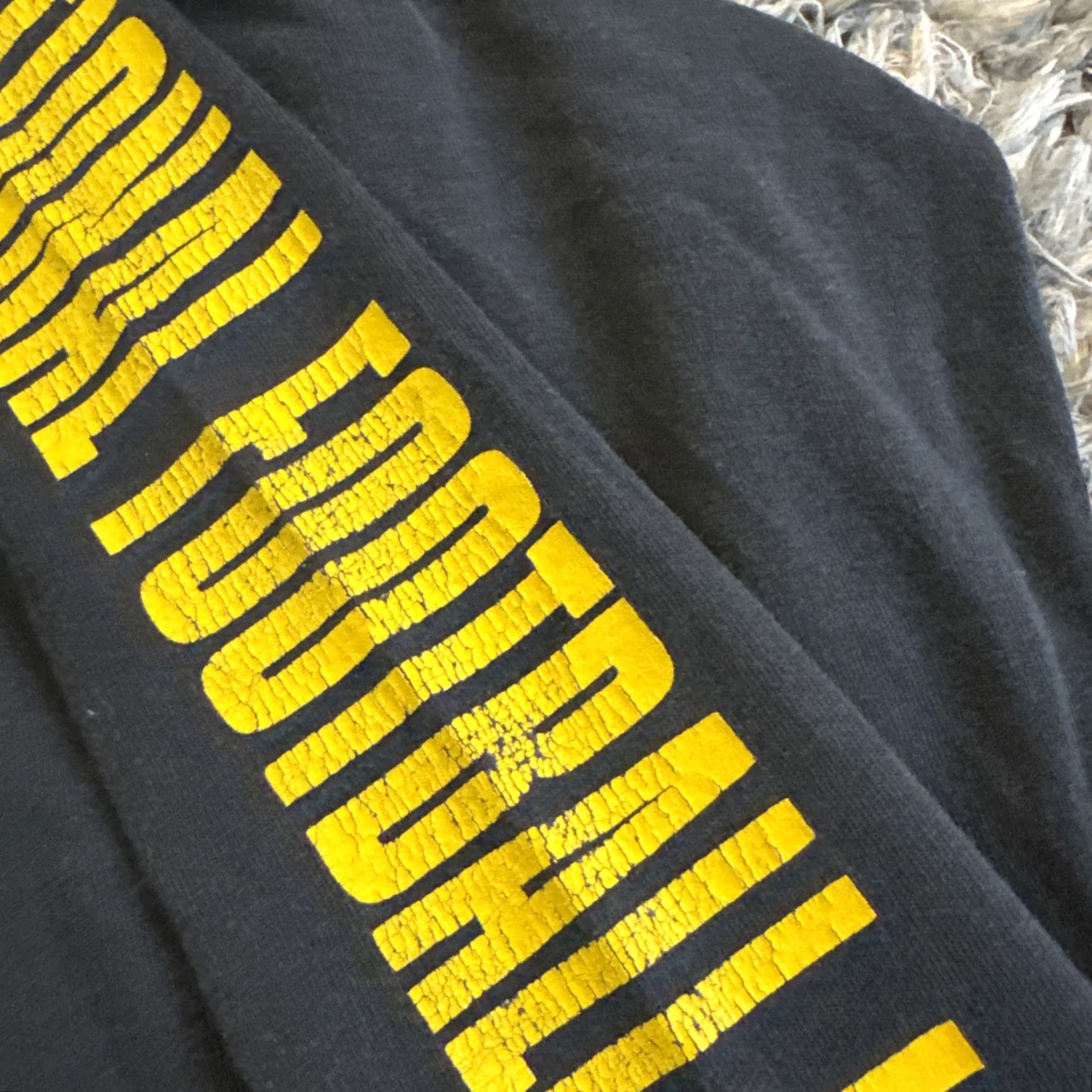 Logo Athletic VINTAGE Logo Athletic Pittsburgh Steelers NFL Men’s Long Sleeve T-Shirt XL BLACK 90s Logo Athletic Mens Long Sleeve Tee Size US XL / EU 56 / 4 - 4 Thumbnail