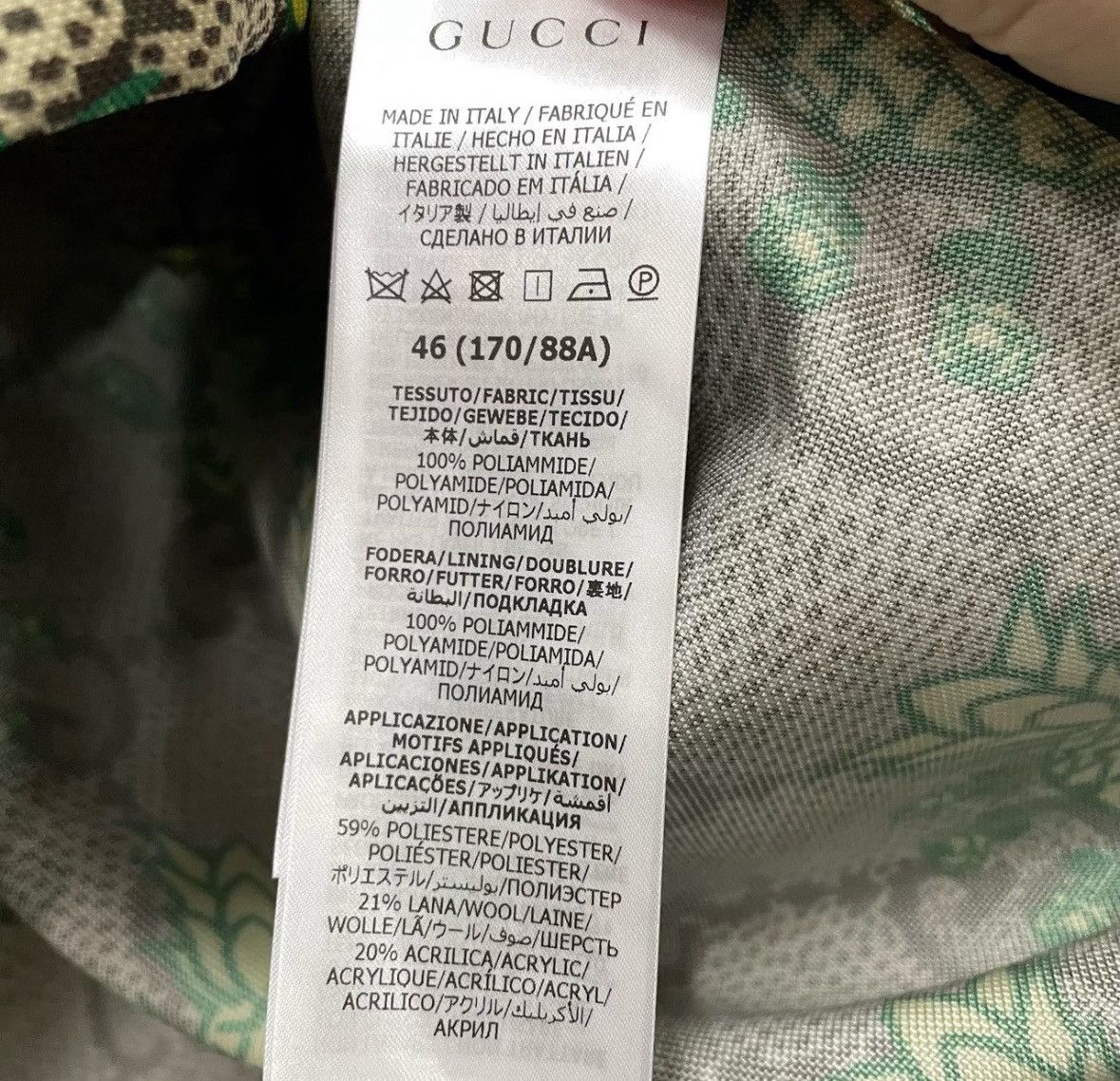 Gucci Gucci Pineapple zipper jacket 2504-Nextarrow Size US S / EU 44-46 / 1 - 10 Thumbnail