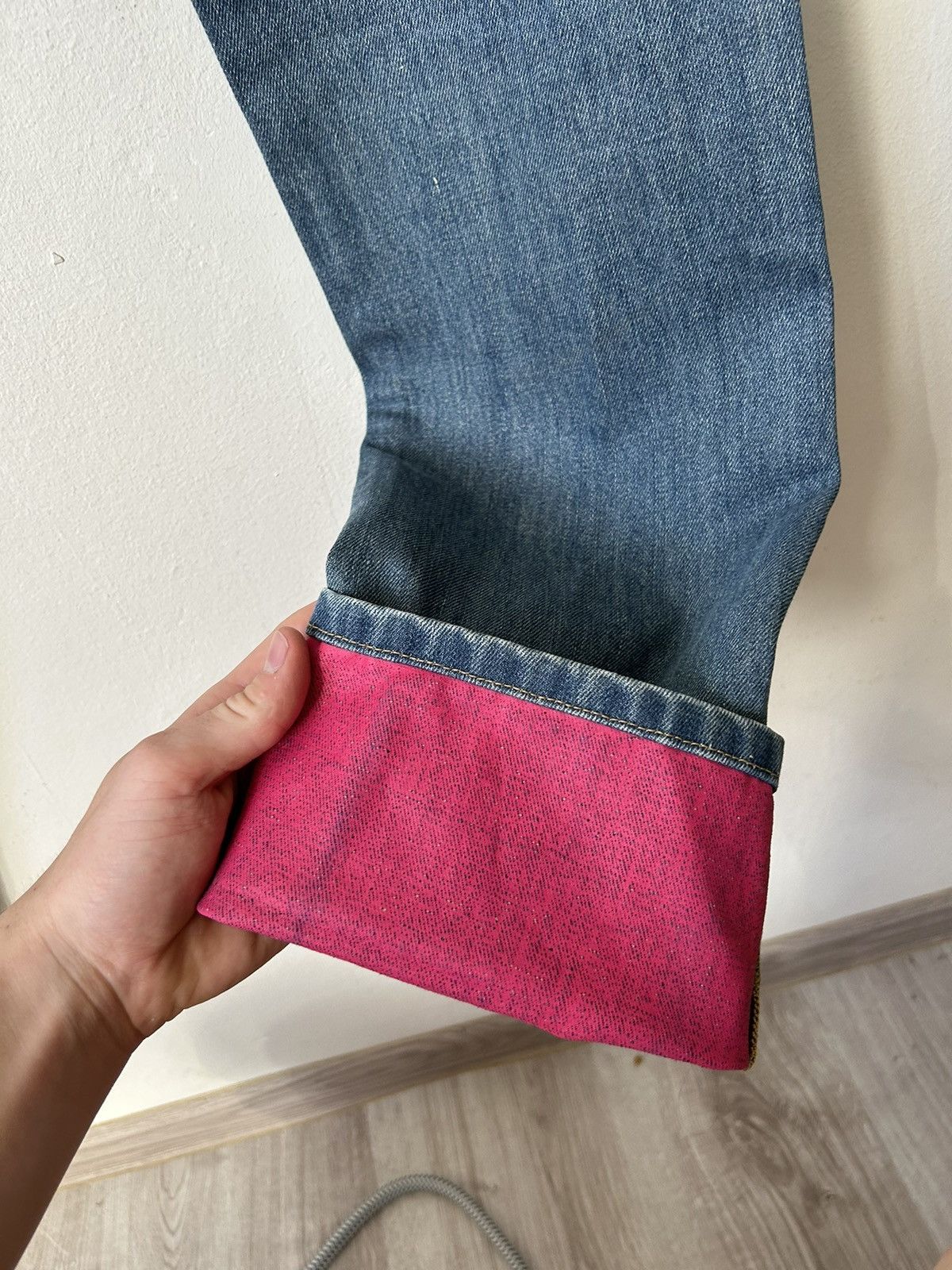 Lee × Vintage Vintage Lee Riders Japanese Selvige Blue Jeans Size US 31 - 6 Thumbnail