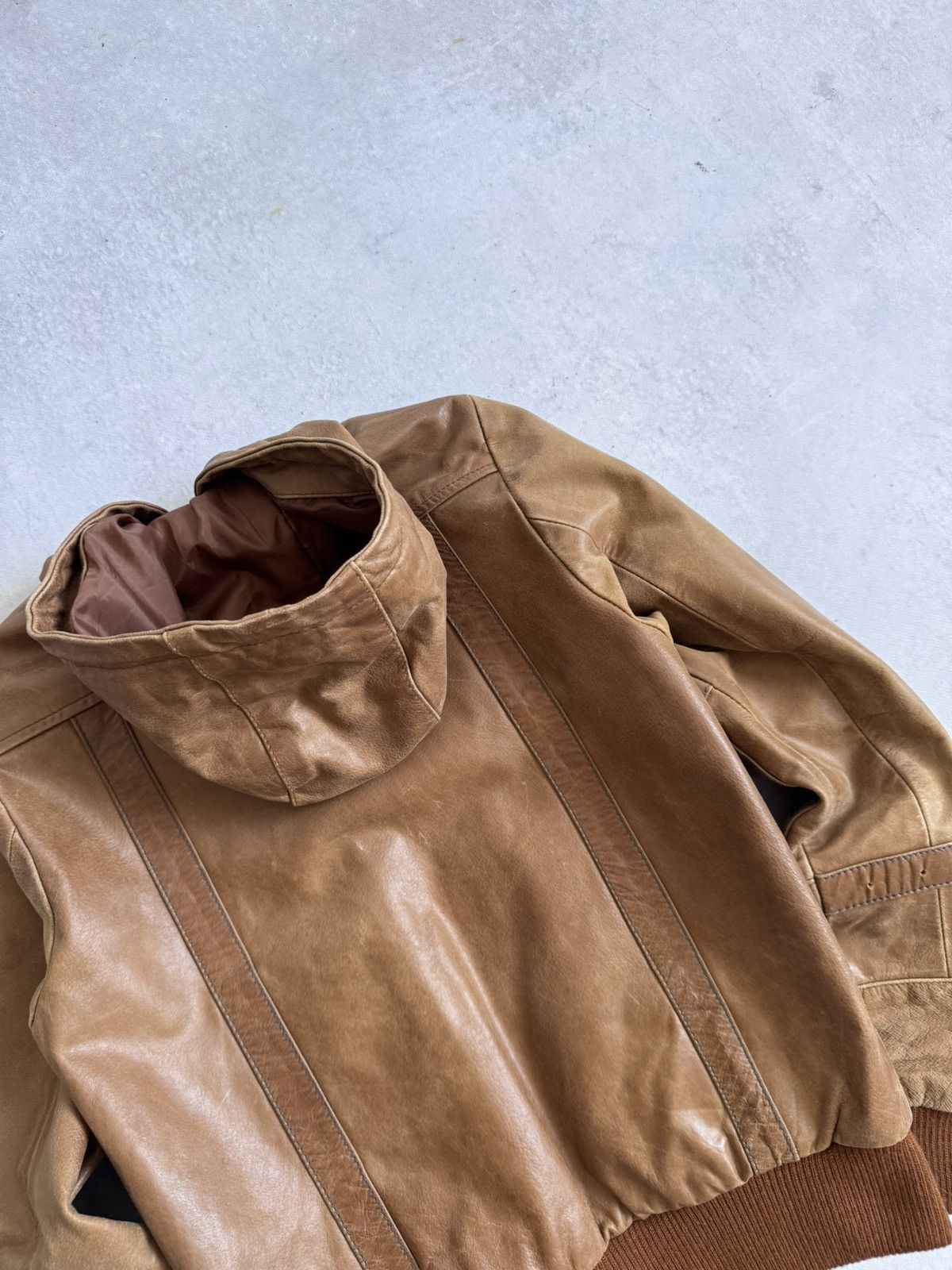 Other Alprausch Vintage 00’s Leather Swiss Style Y2K Unisex Jacket Size M / US 6-8 / IT 42-44 - 12 Thumbnail