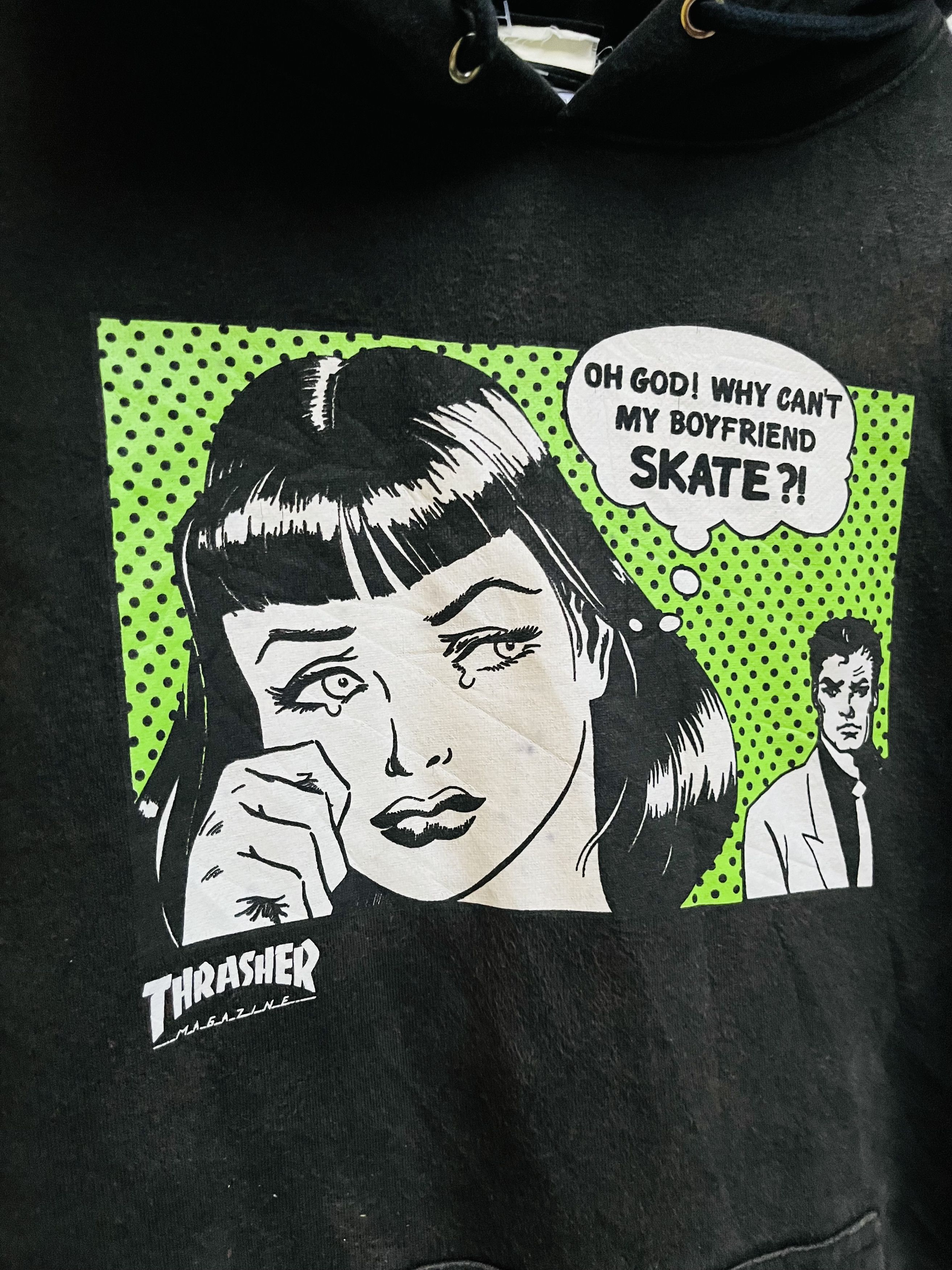 Japanese Brand × Thrasher × Vintage Vintage Thrasher Skateboarding Designed Streetwear Style Size US M / EU 48-50 / 2 - 7 Thumbnail