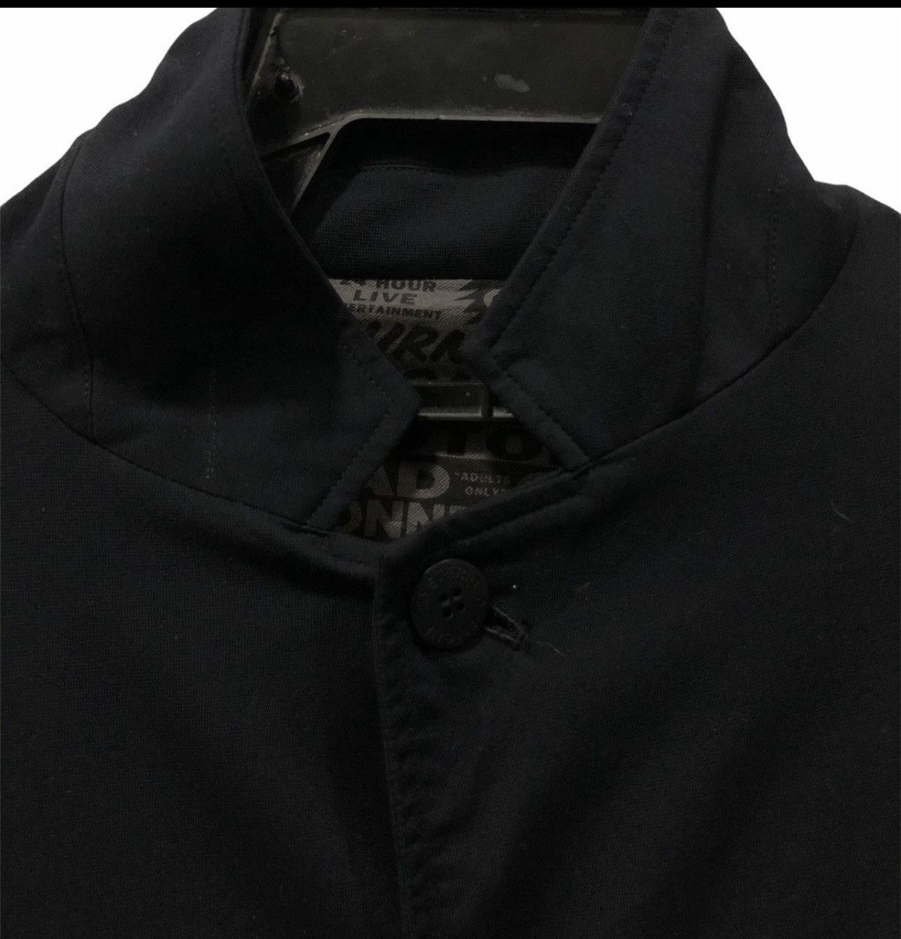 Hysteric Glamour Hysteric Glamour Black Nylon High Neck Button-Up Coat Size L Size US L / EU 52-54 / 3 - 3 Thumbnail