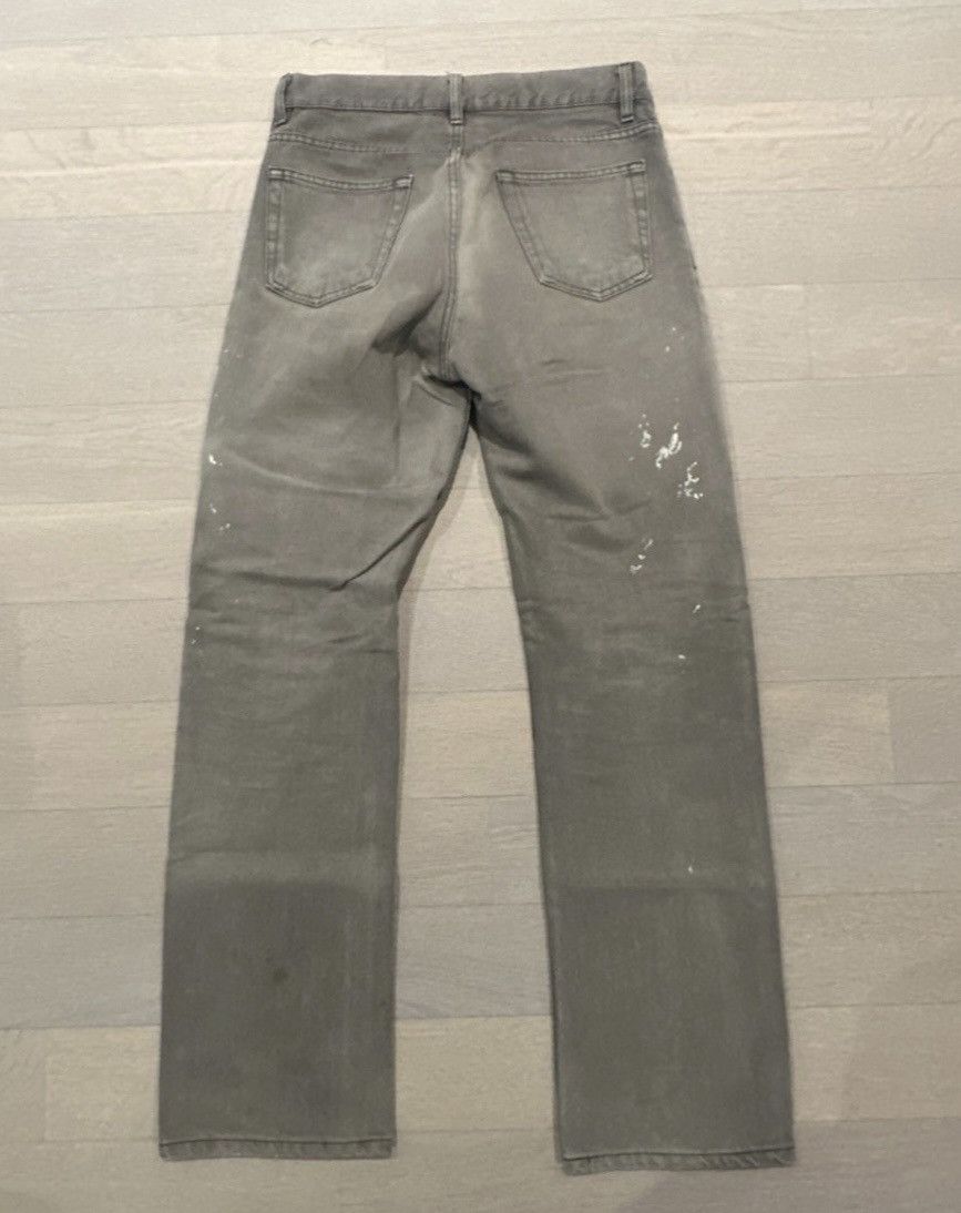 Helmut Lang Helmut Lang SS00 Grey Painter Denim Size US 30 / EU 46 - 3 Thumbnail