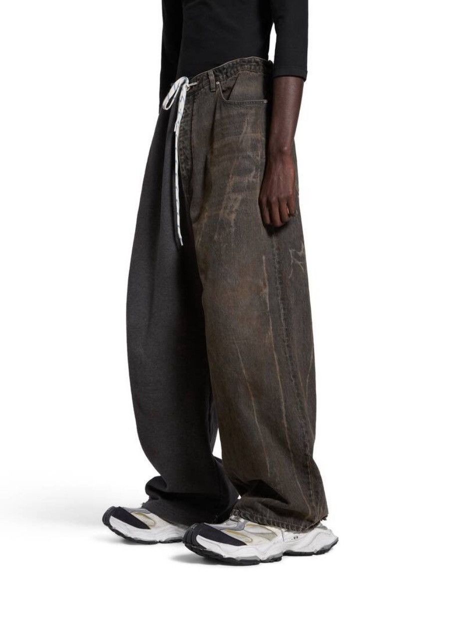 Balenciaga Hybrid Baggy Pants Jeans Size US 36 / EU 52 - 3 Thumbnail