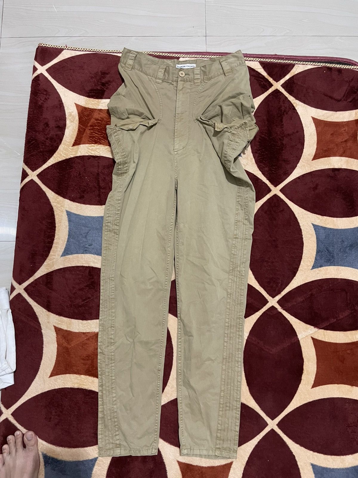 Issey Miyake Tsunmori chisato chino pants issey miyake Size 26" / US 2 / IT 38 - 1 Thumbnail