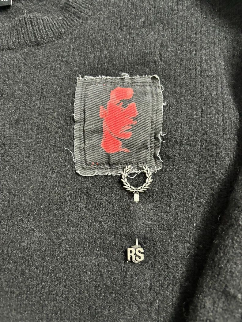 Raf Simons RAF SIMONSCo-branded patch sweater 2503-Nextarrow Size US M / EU 48-50 / 2 - 2 Thumbnail