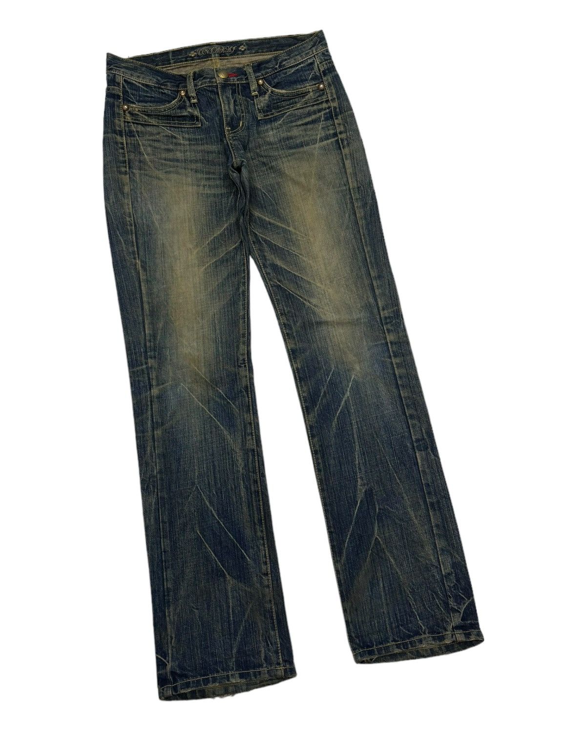 Japanese Brand RARE JAPANESE JEANS ART ONIARAI RUSTY CLAWMARK DENIM Size 30" / US 8 / IT 44 - 6 Thumbnail