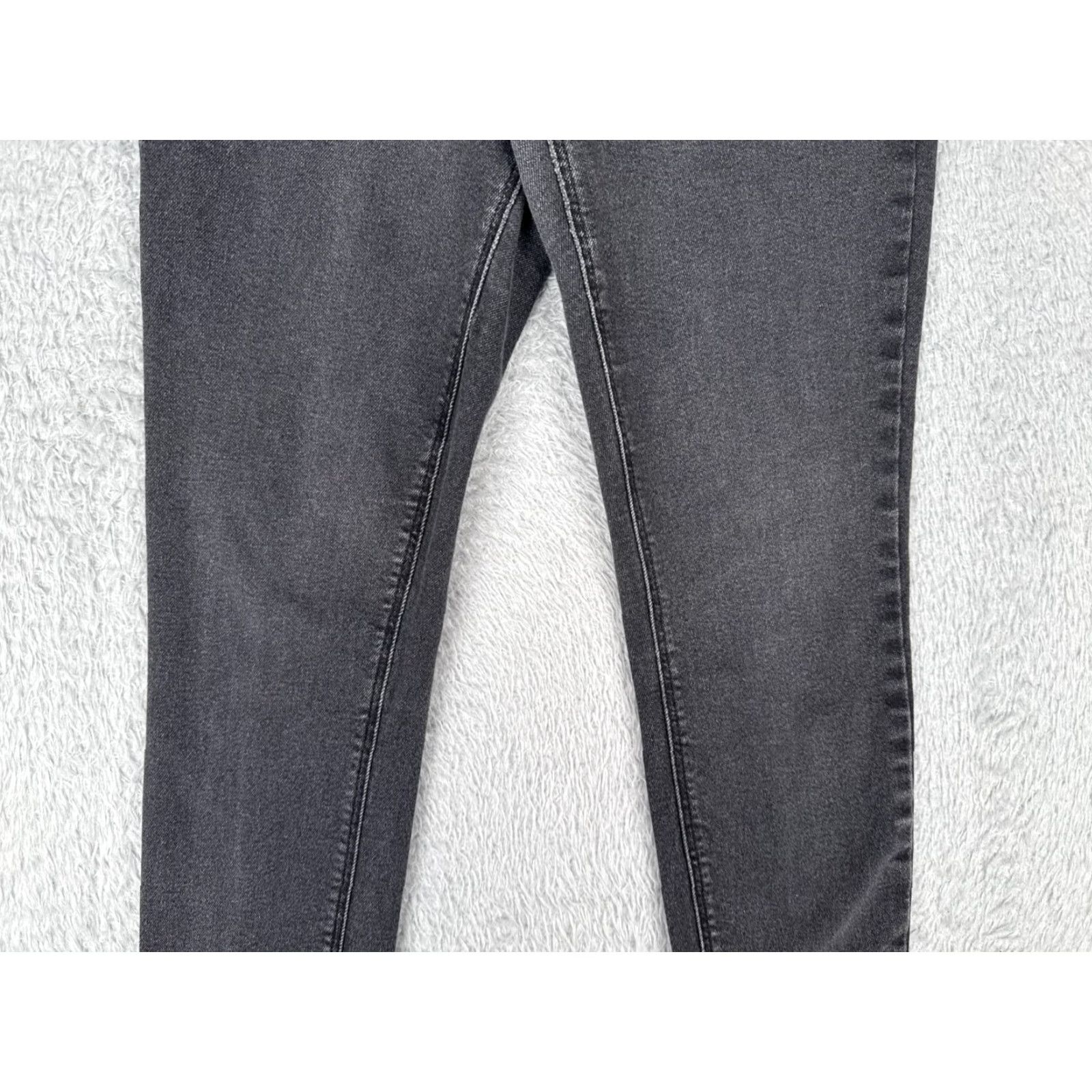 Old Navy VINTAGE Old Navy Jeans Womens 8 Gray Denim Super Skinny Rockstar Extra High Rise 26x26 Size 30" / US 8 / IT 44 - 3 Thumbnail