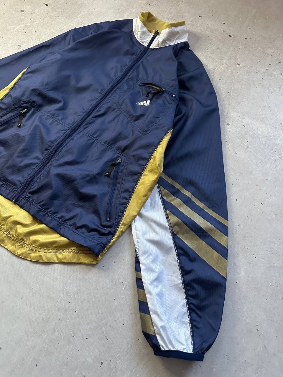Adidas Adidas Equipment Vintage Soccer Windbreaker Football Jacket Size US M / EU 48-50 / 2 - 3 Thumbnail