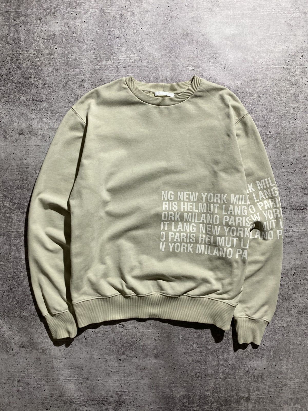 Helmut Lang Helmut Lang monogram sweatshirt Size US M / EU 48-50 / 2 - 4 Thumbnail