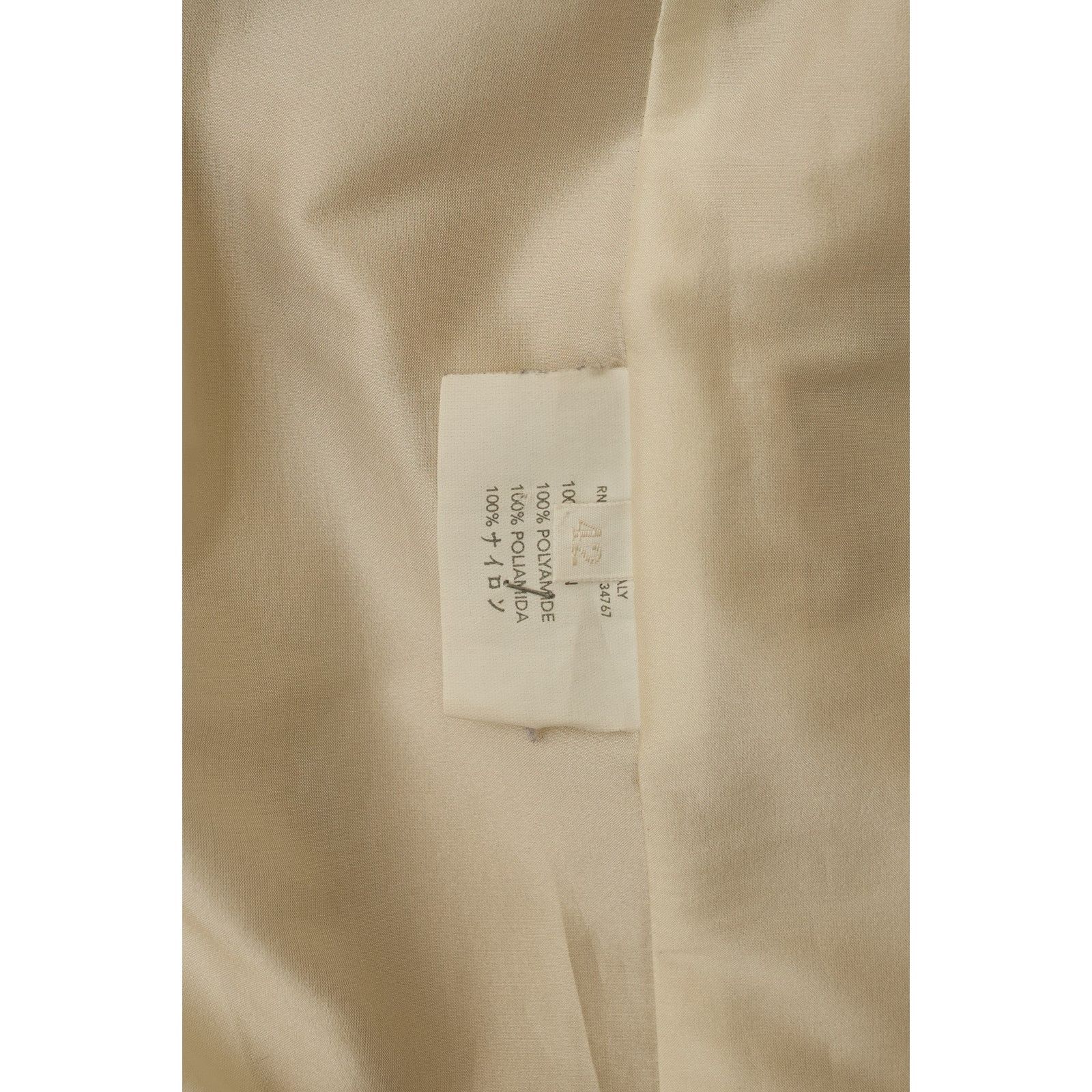 Prada Beige Nylon Belted Coat Size M / US 6-8 / IT 42-44 - 5 Thumbnail