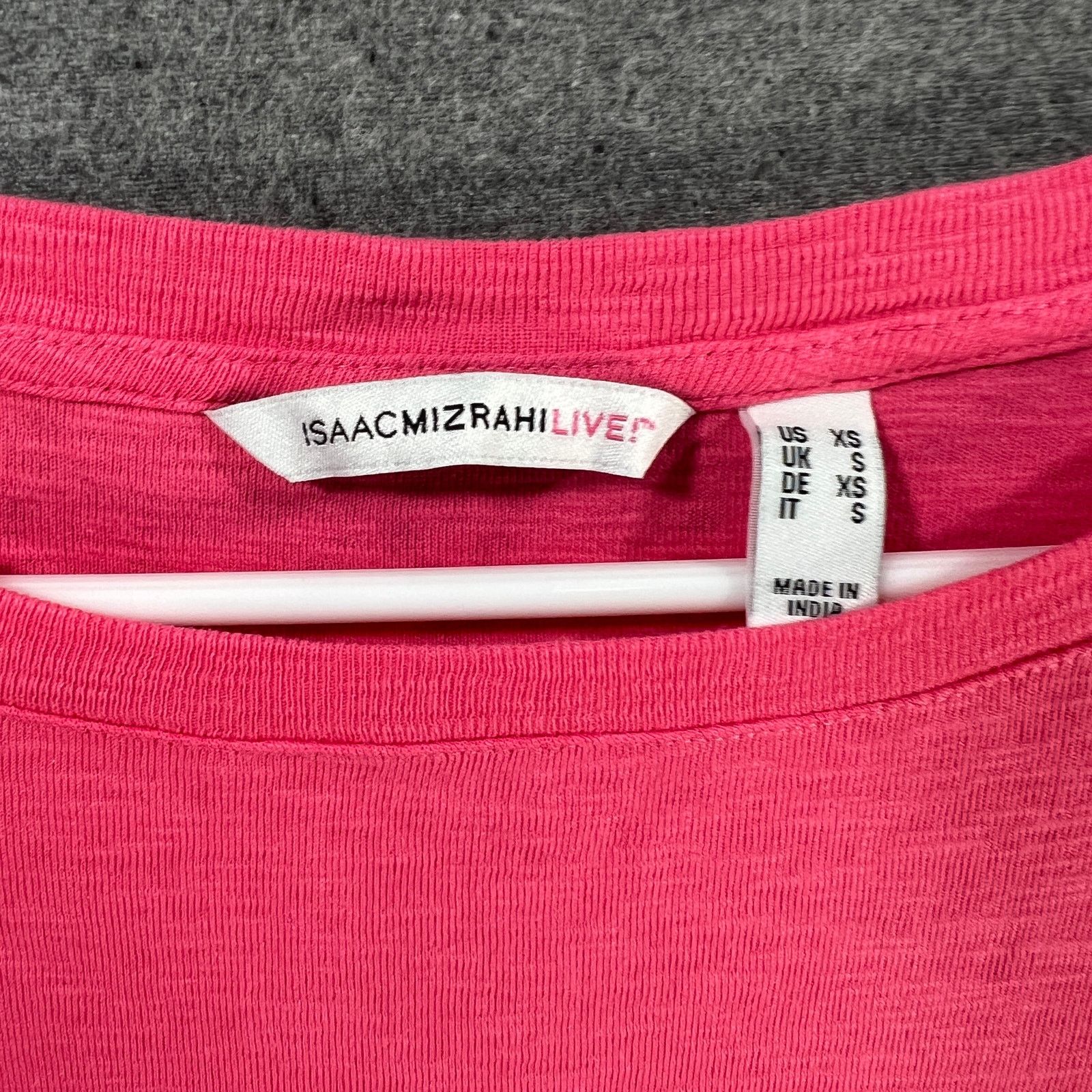 Isaac Mizrahi Isaac Mizrahi Live! Slub Jersey Top wit Size XS / US 0-2 / IT 36-38 - 3 Thumbnail